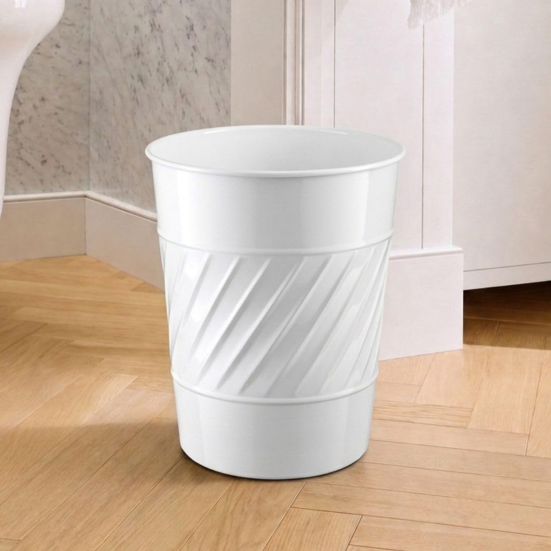 Metal Bathroom Trash Can