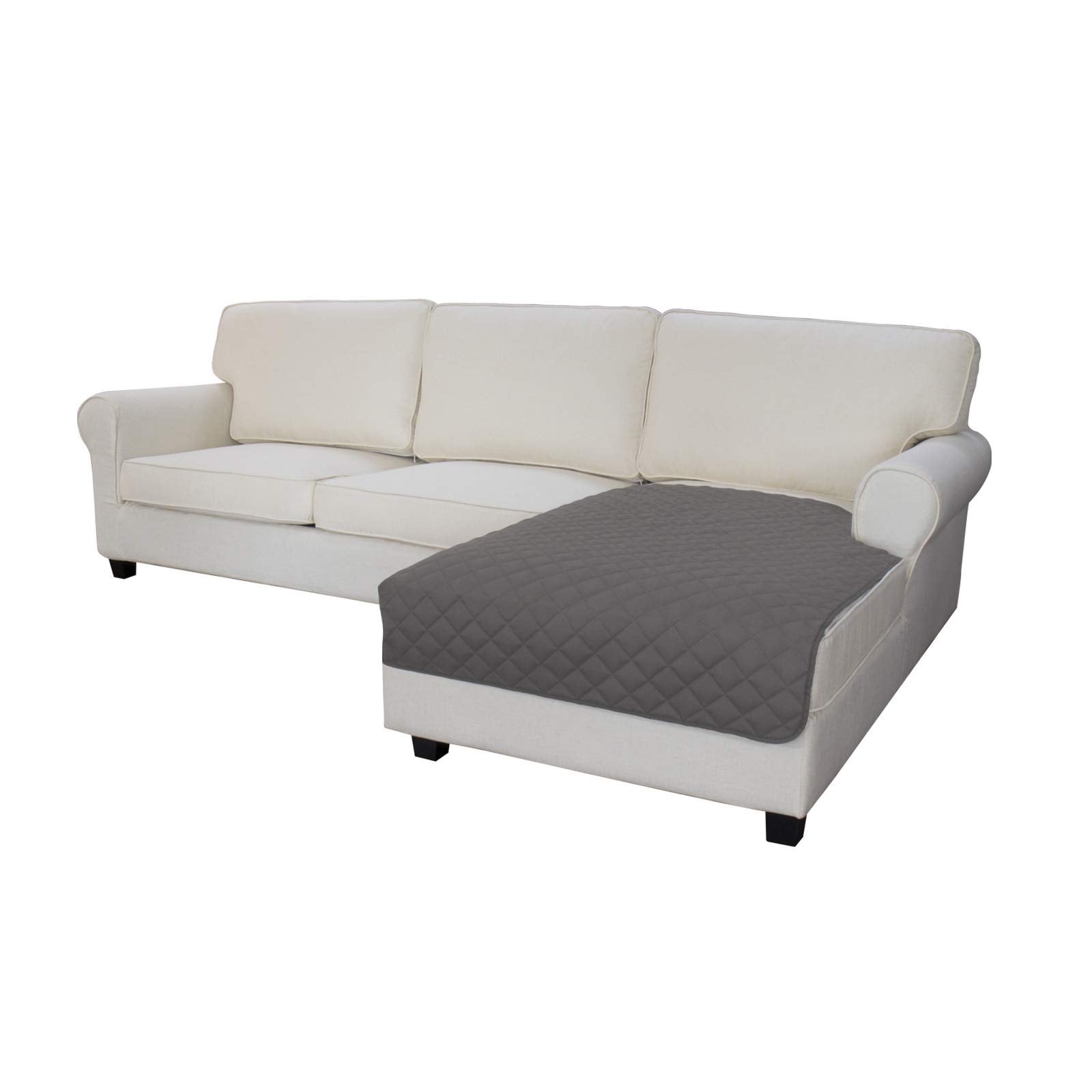 Sectional Couch Covers for Dogs L Shape Sofa Cover Reversible Sofa Slipcover Chaise Lounge Cover Furniture Protector Cover for Pets Dog Cat