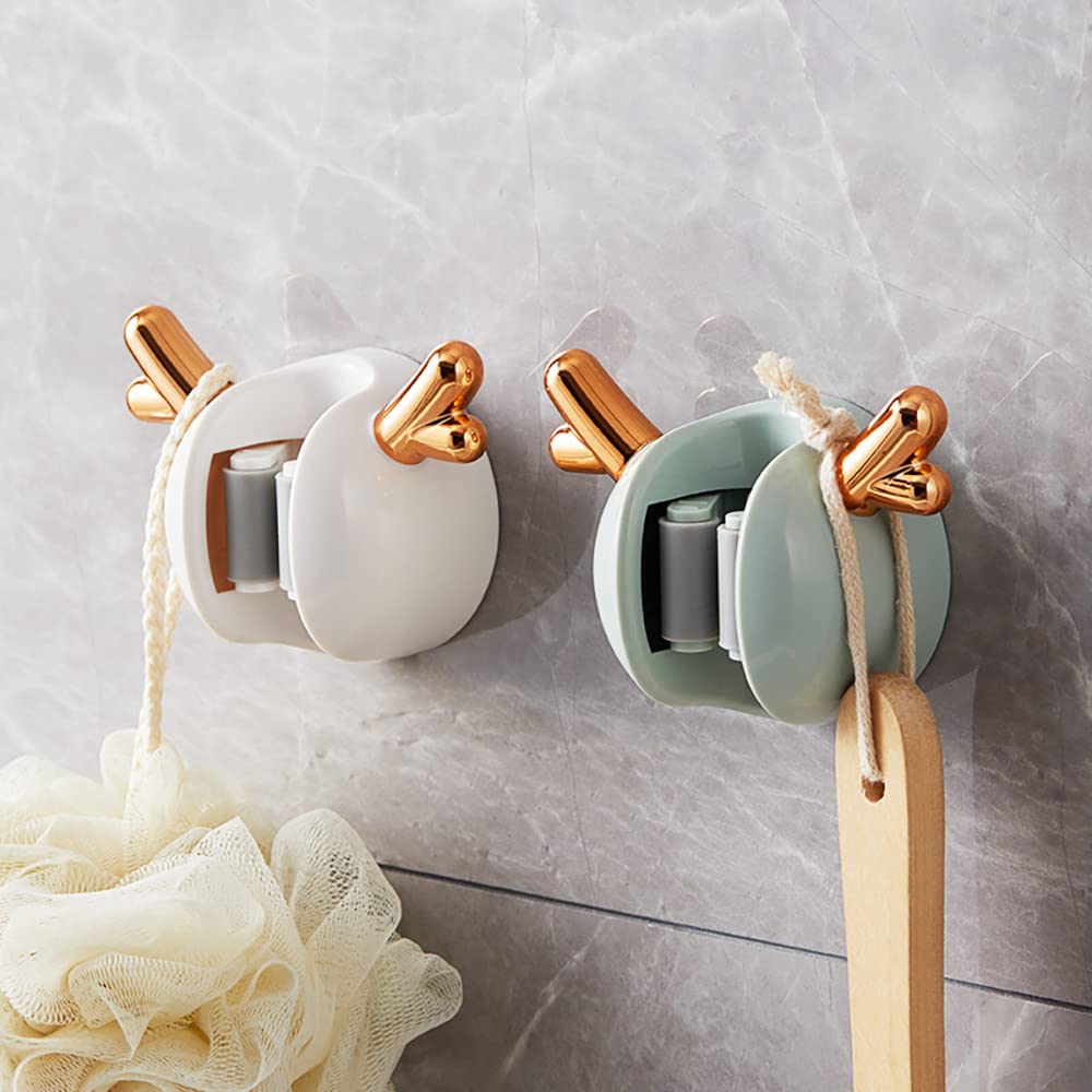 Mop and Broom Holder Wall Mount (2 Count)