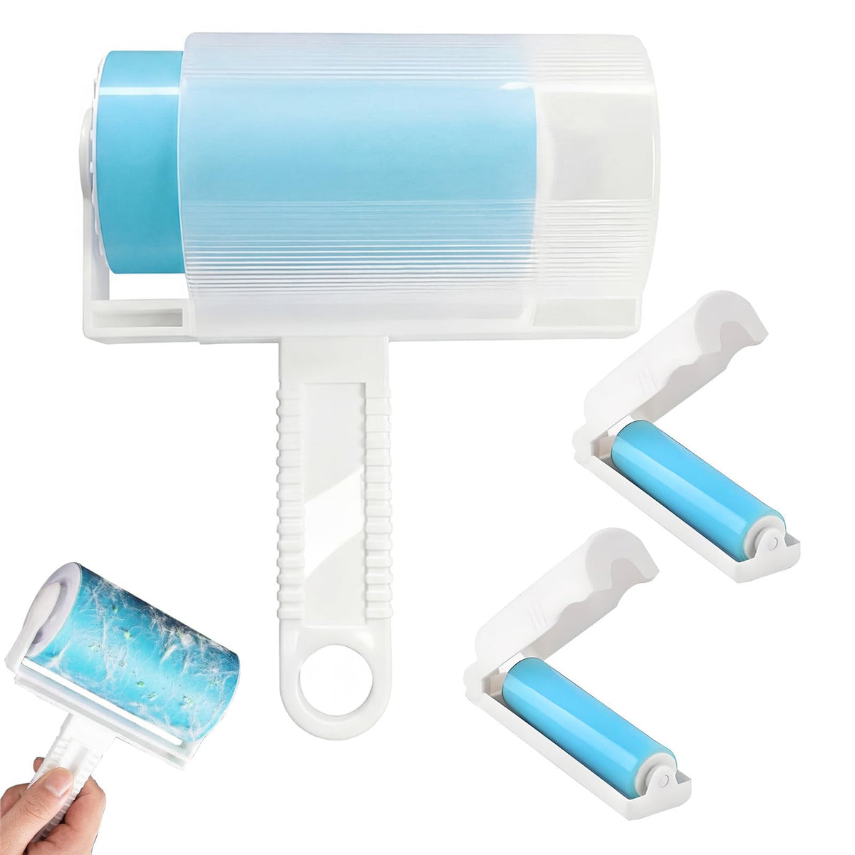 Washable Reusable Lint Roller 3 Pack (3 Count)