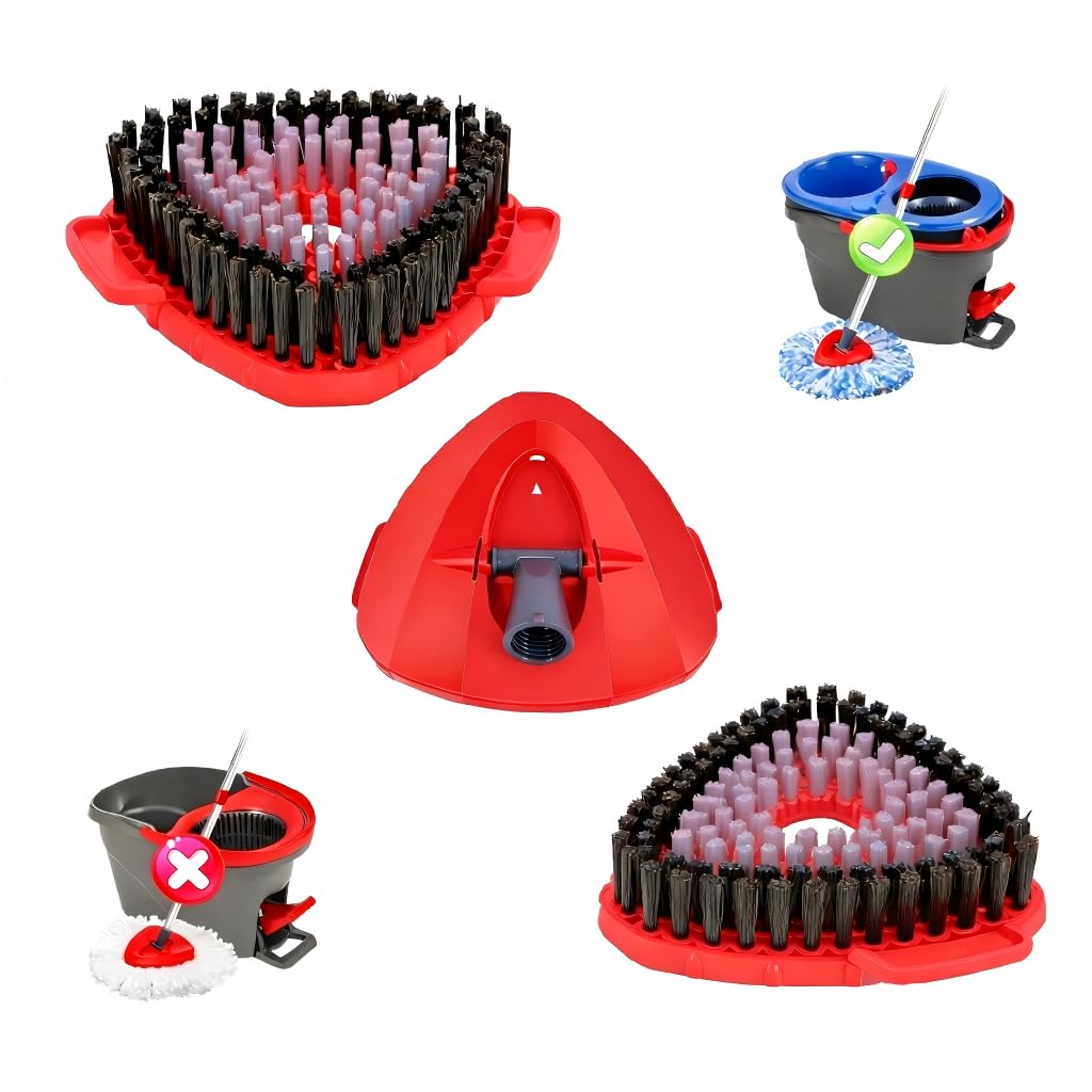 Spin Mop Scrub Brush Replacement (3 Count)