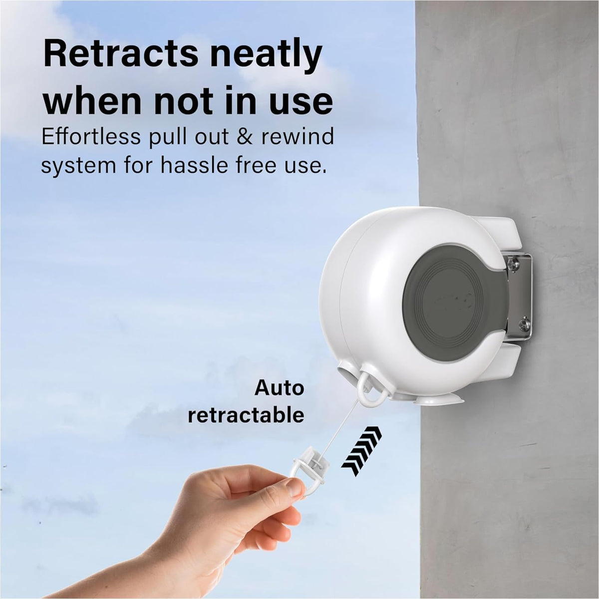 Retractable Double Clothesline (98 Foot)