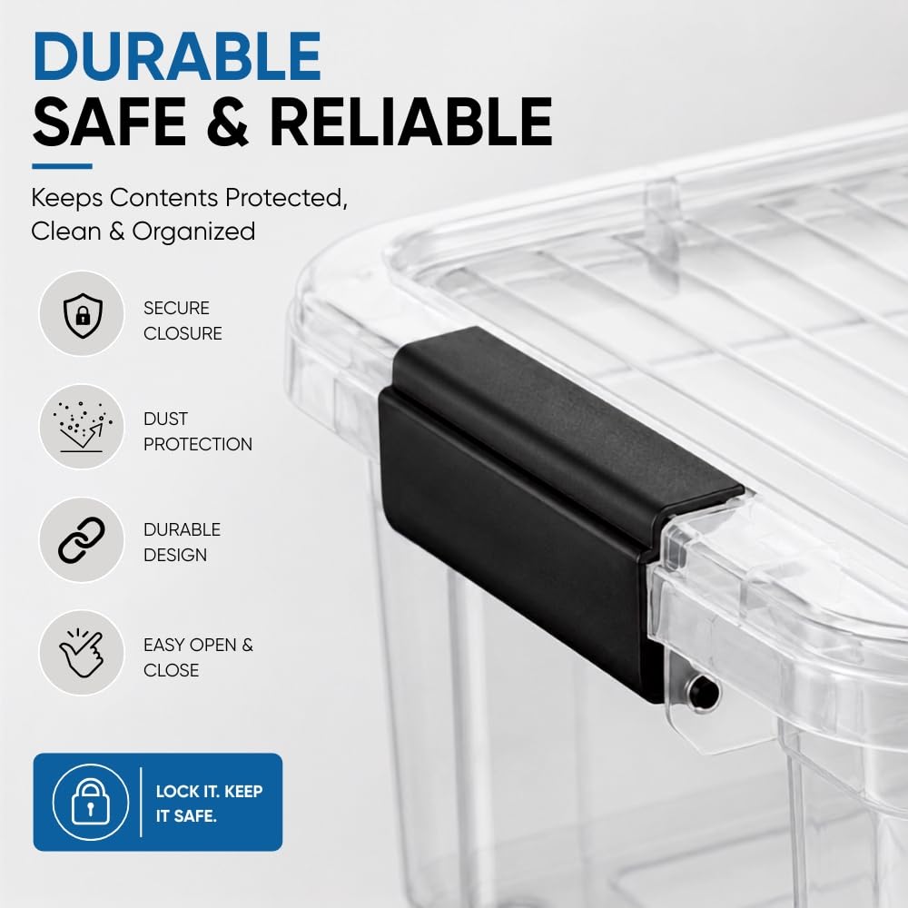 Storage Bins with Lids