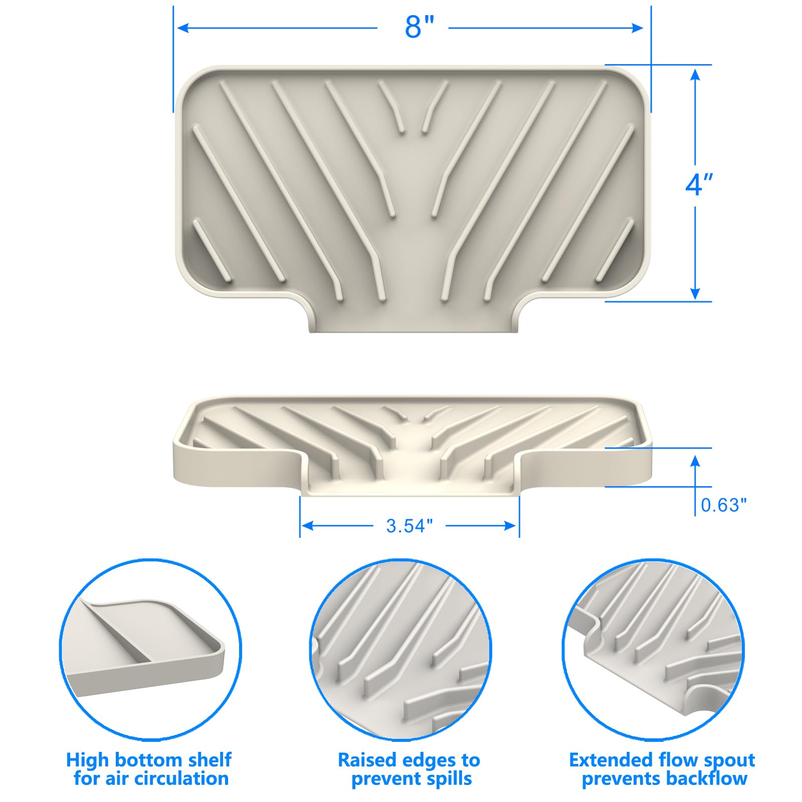 Sponge Holder for Kitchen Sink