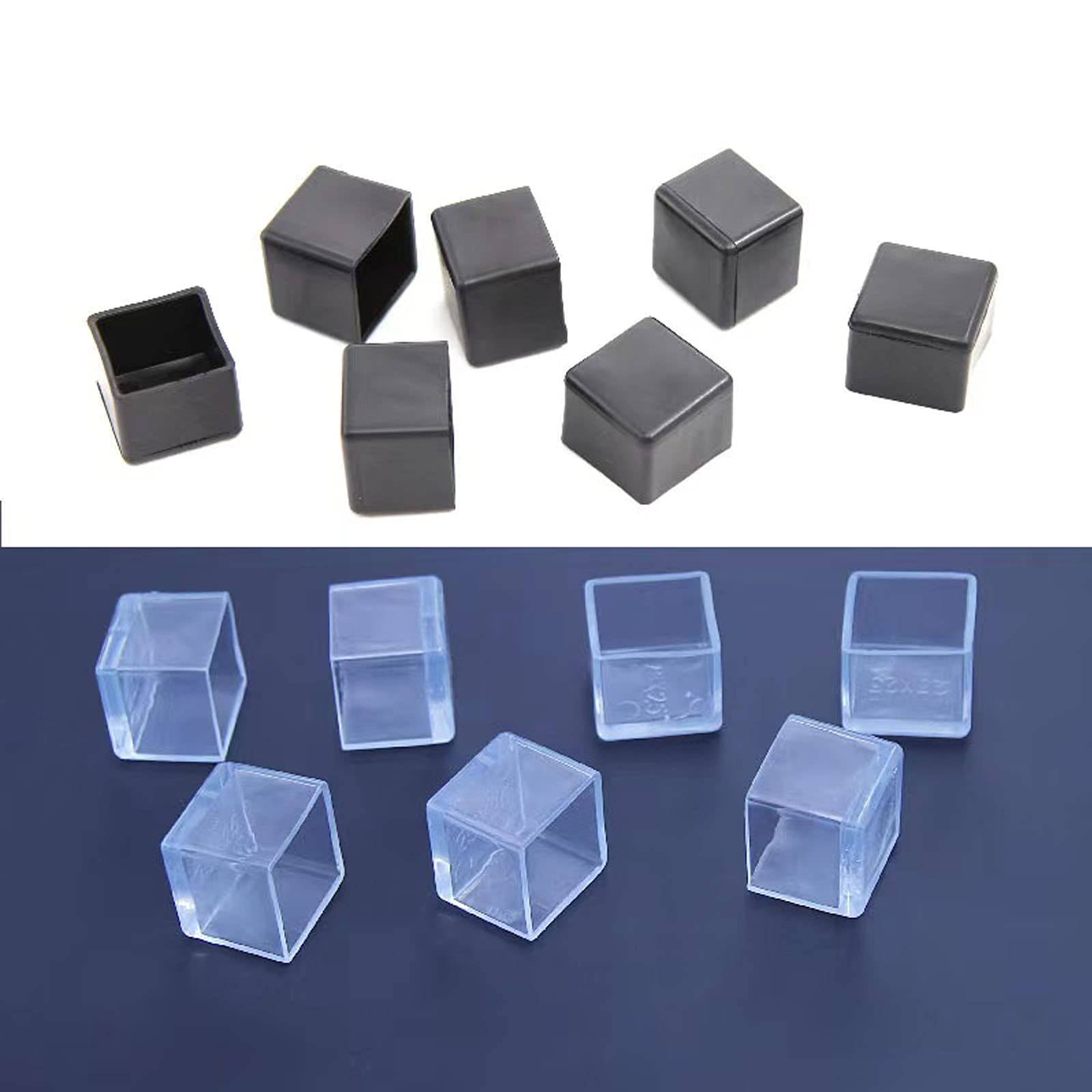12 Pcs Black Square Anti (12 Count)