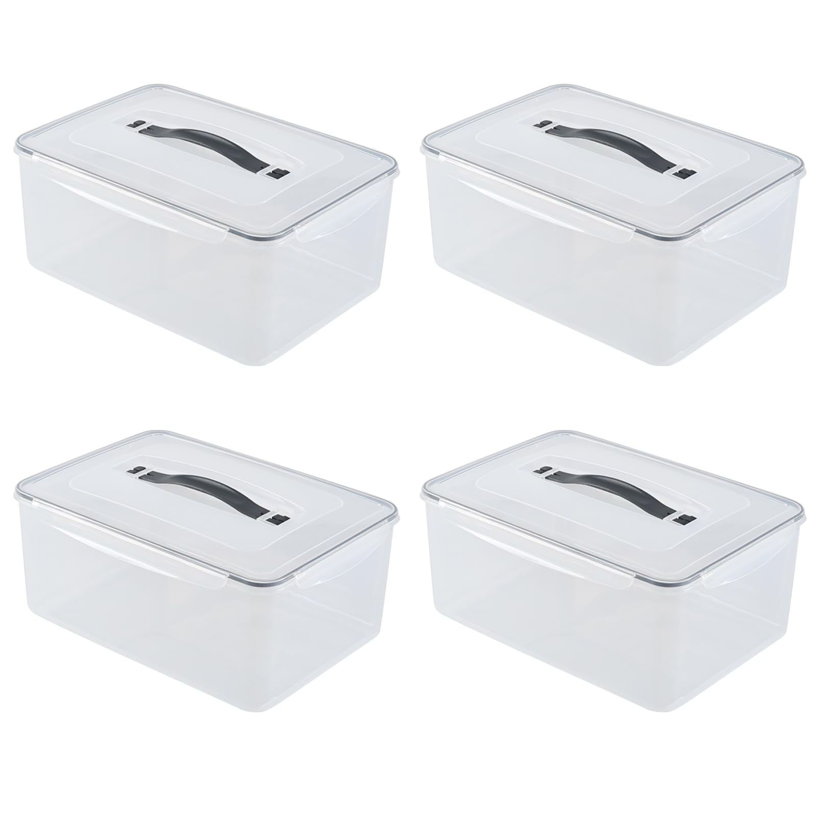 4 Pack 14.5 L Food Sealed Container (4 Count)