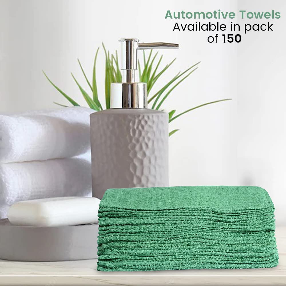Terry Bar Mop Towels Green Value Pack of 60 (60 Count)