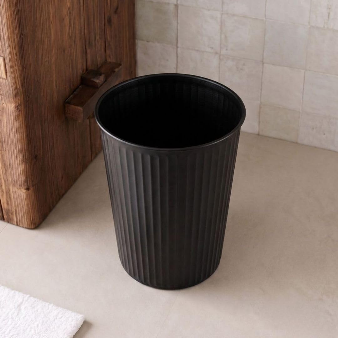 Metal Bathroom Trash Can