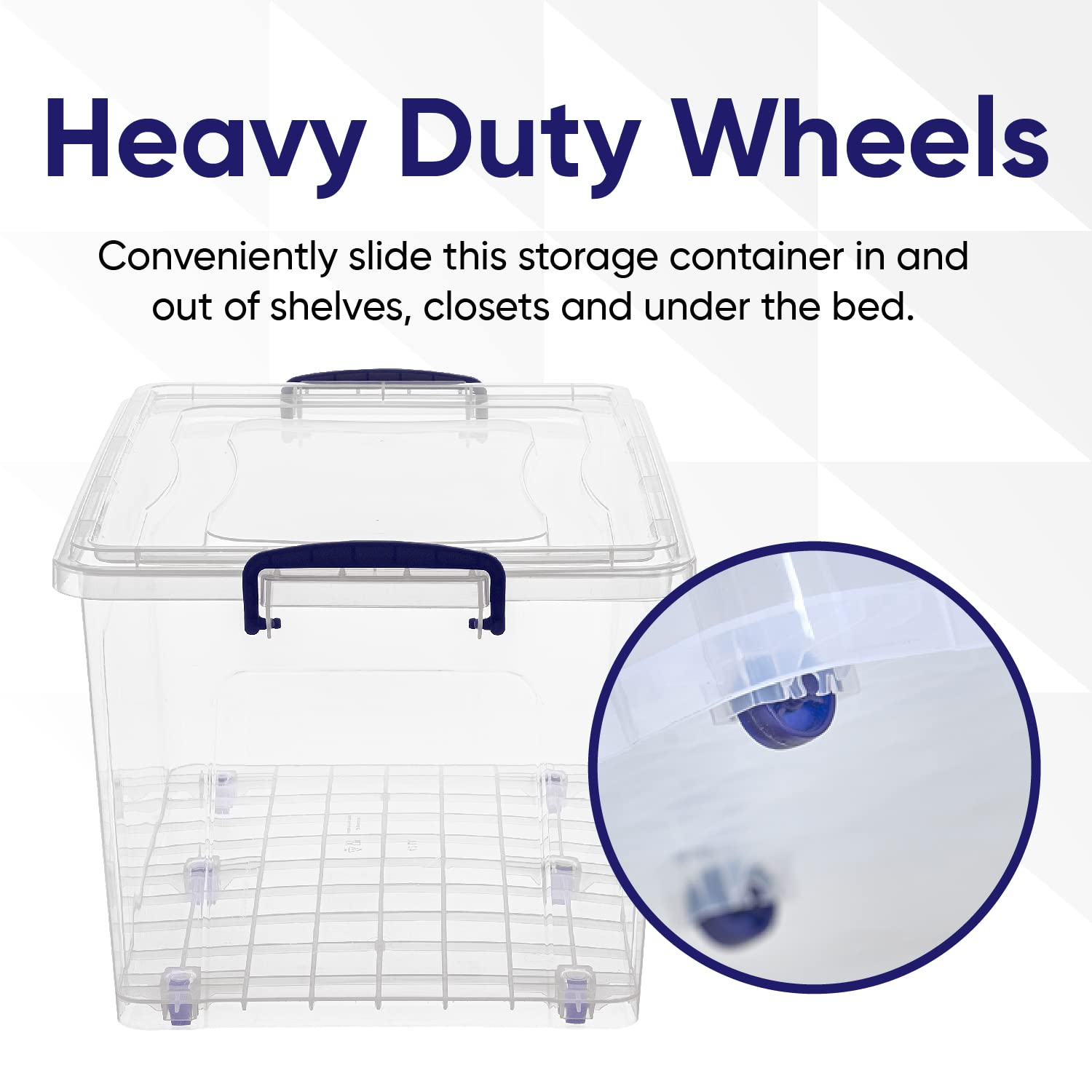 Storage Bins with Lids