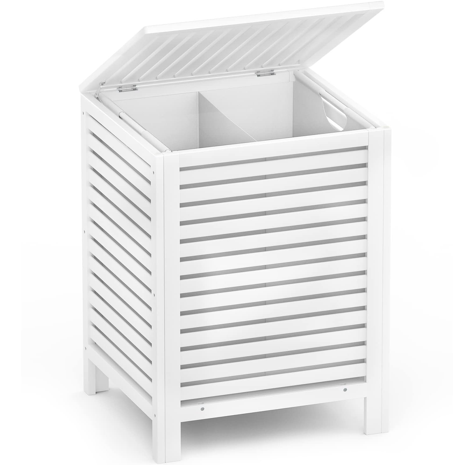 Bamboo Laundry Hamper with Lid