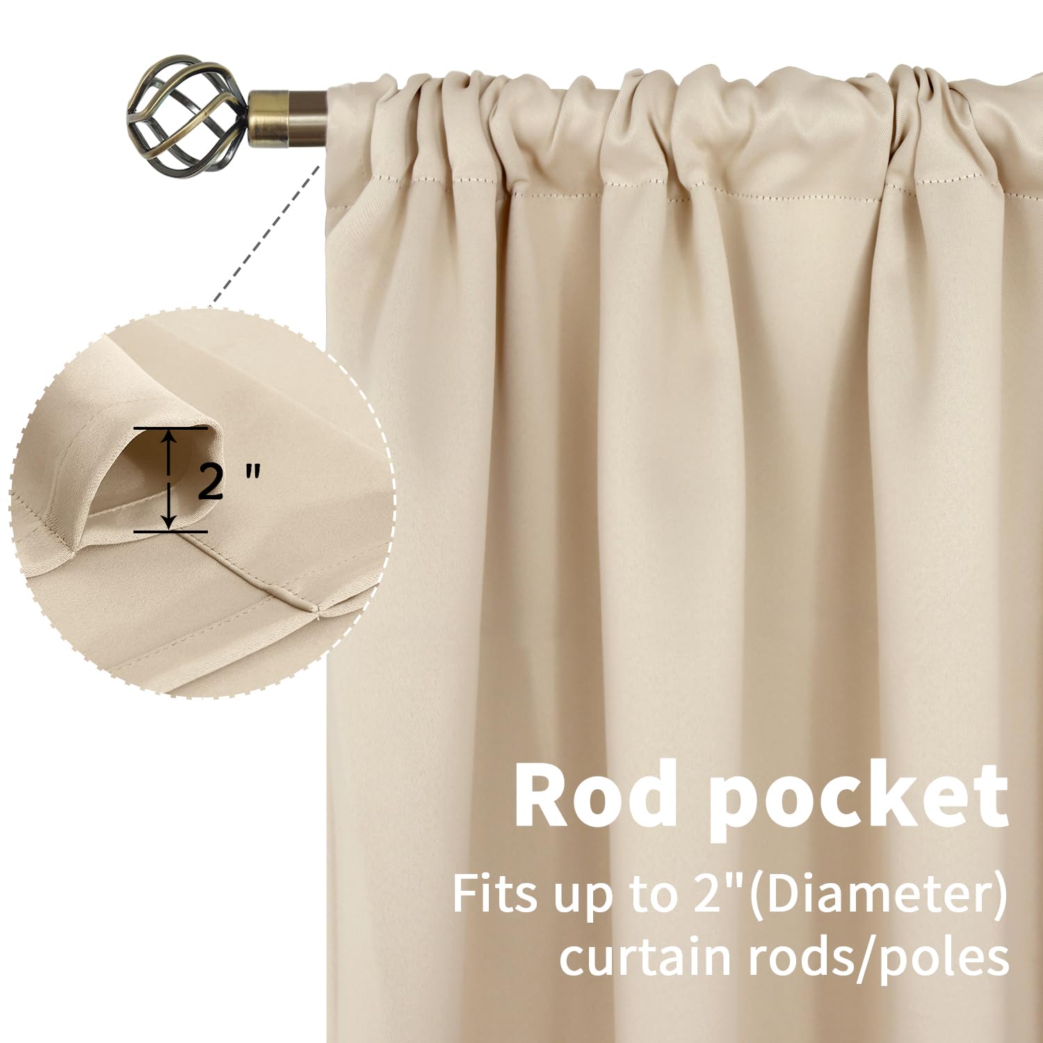 Cafe Curtains 30 Inch Length (2 Count)
