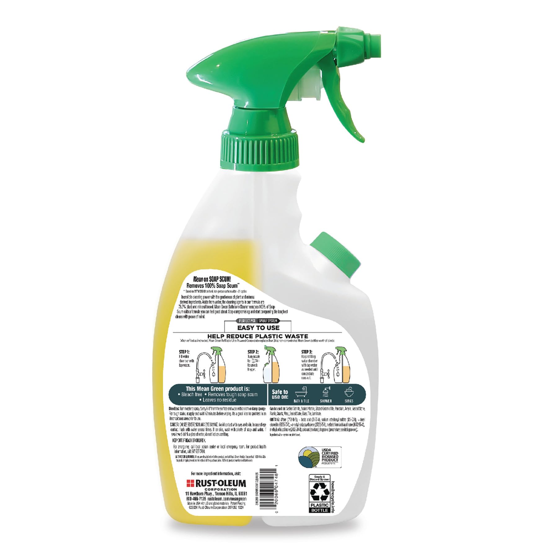 Refillable Ultra Powered Concentrate Bathroom Cleaner (85.8 Fl Oz)