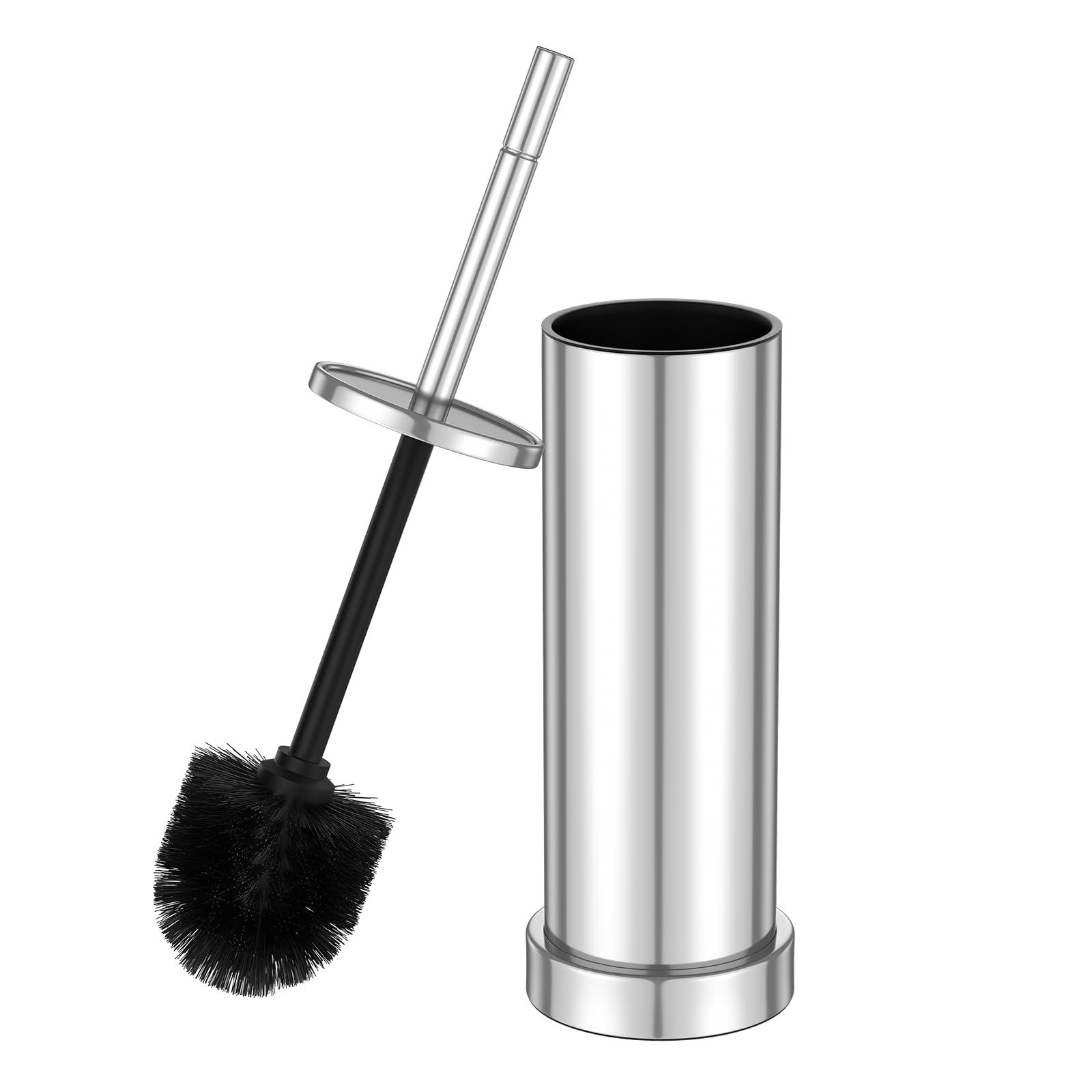 304 Stainless Steel Toilet Brush and Holder Set