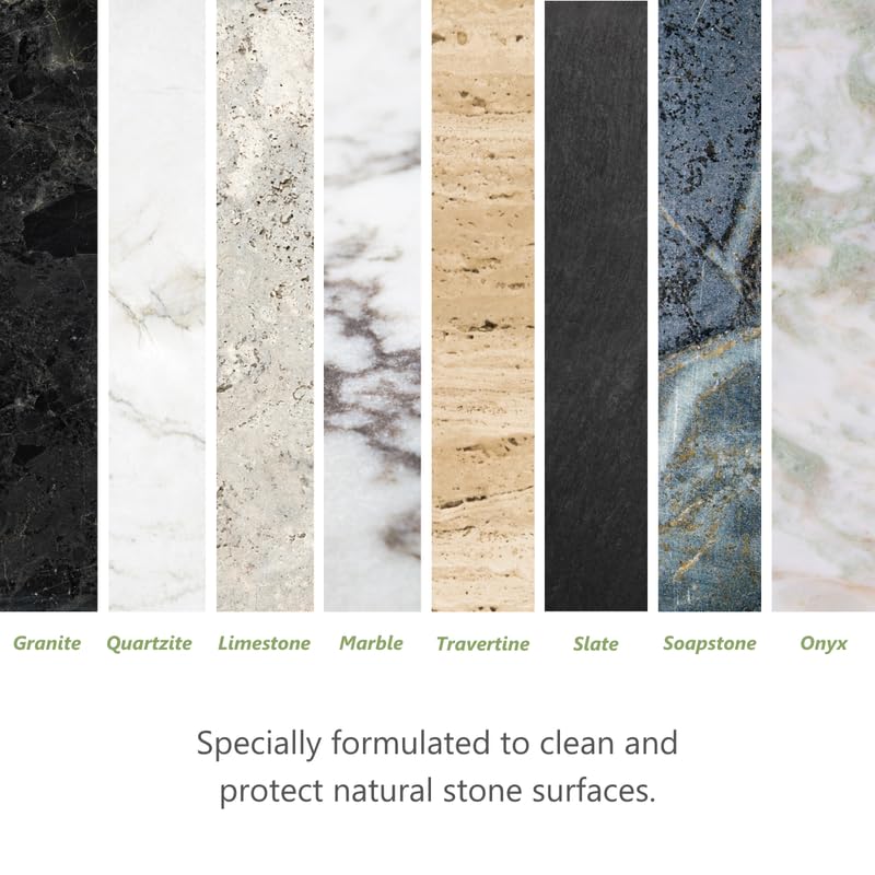 MORE Stone & Quartz Cleaner + Protector (16 Fl Oz)