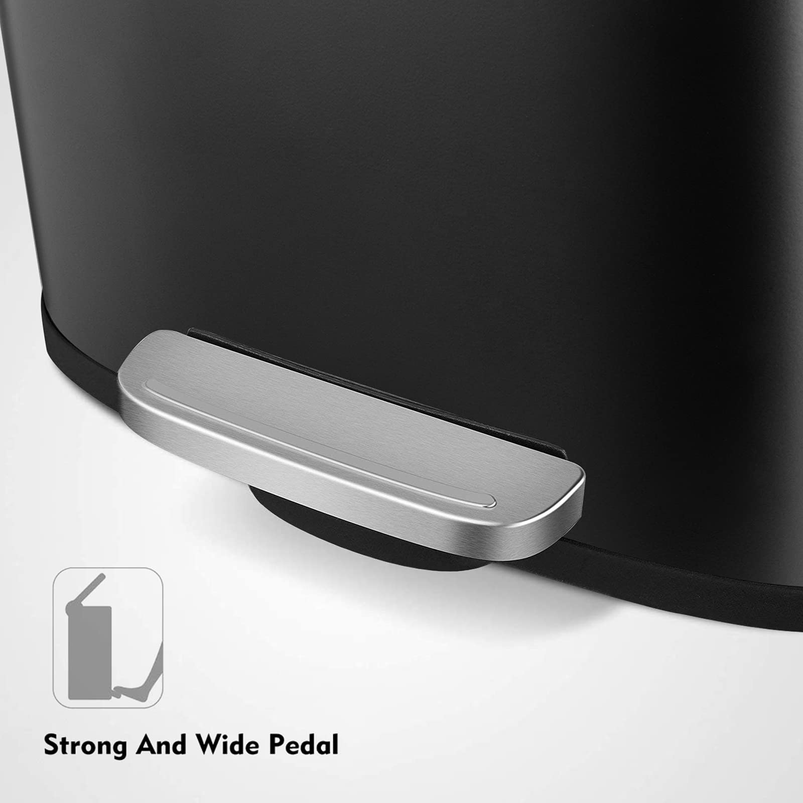 8 Gallon 30L Step Kitchen Trash Can