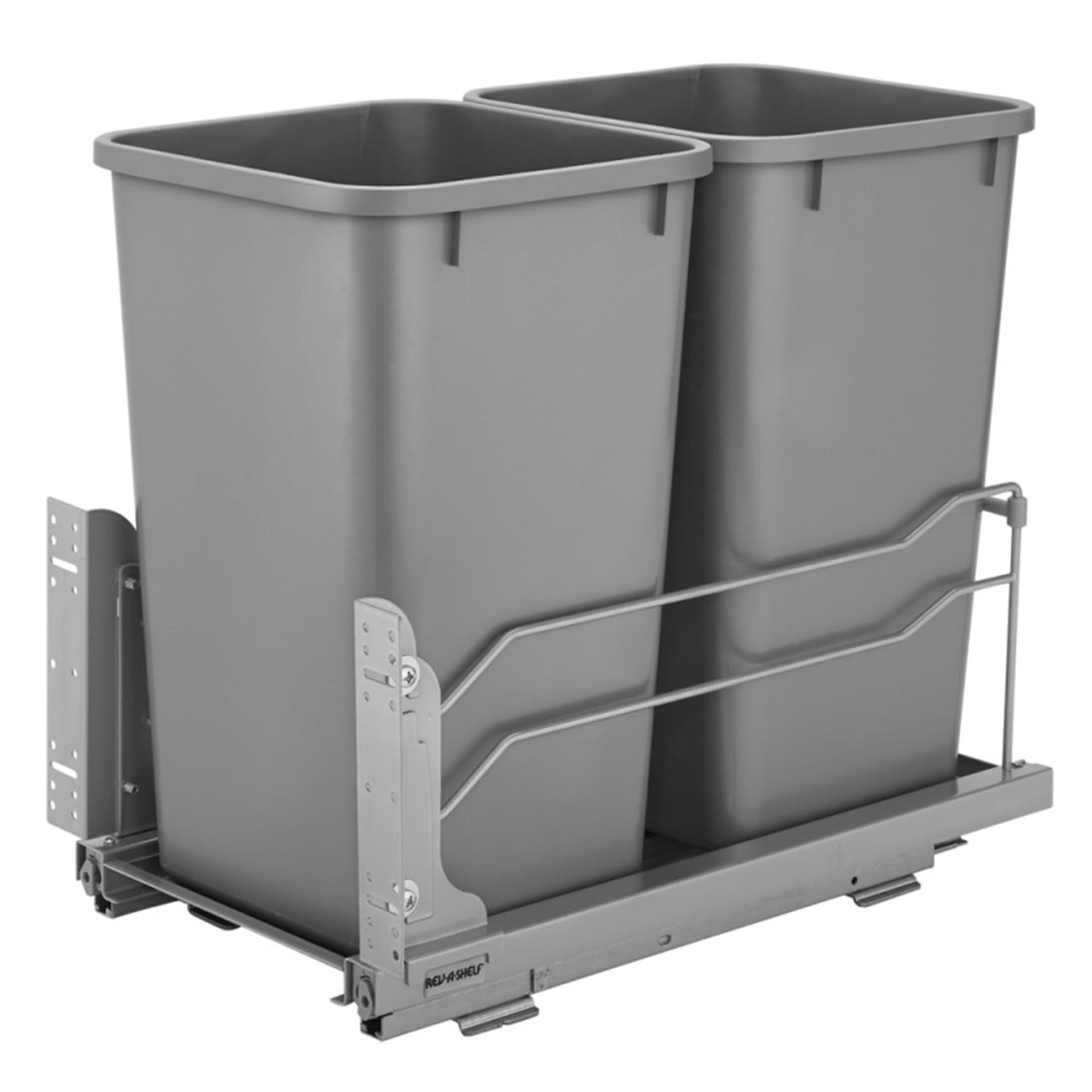 Double Pullout Trash Can w