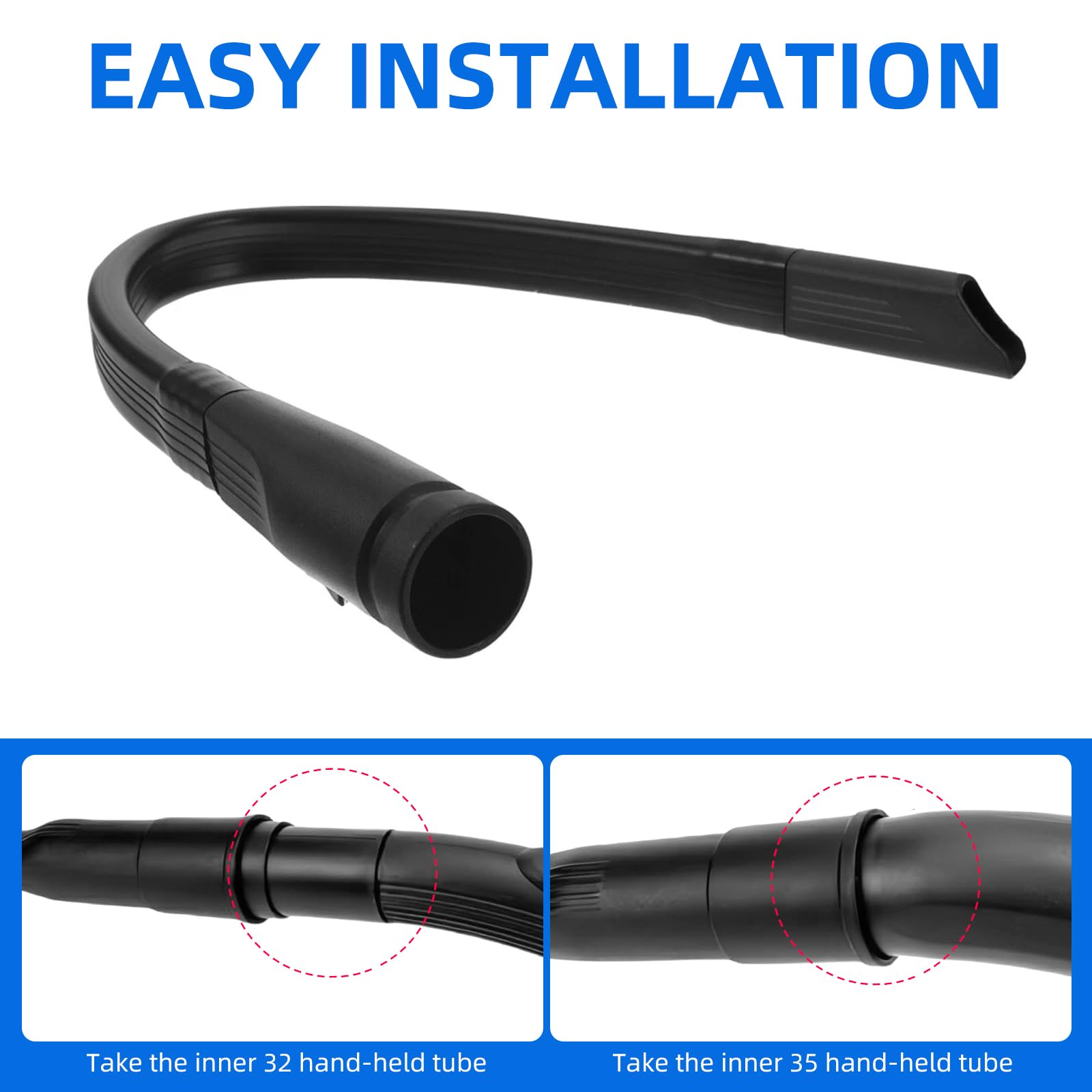 25" Long Flexible Crevice Tool Fits For Universal Vacuum Attachment 1
