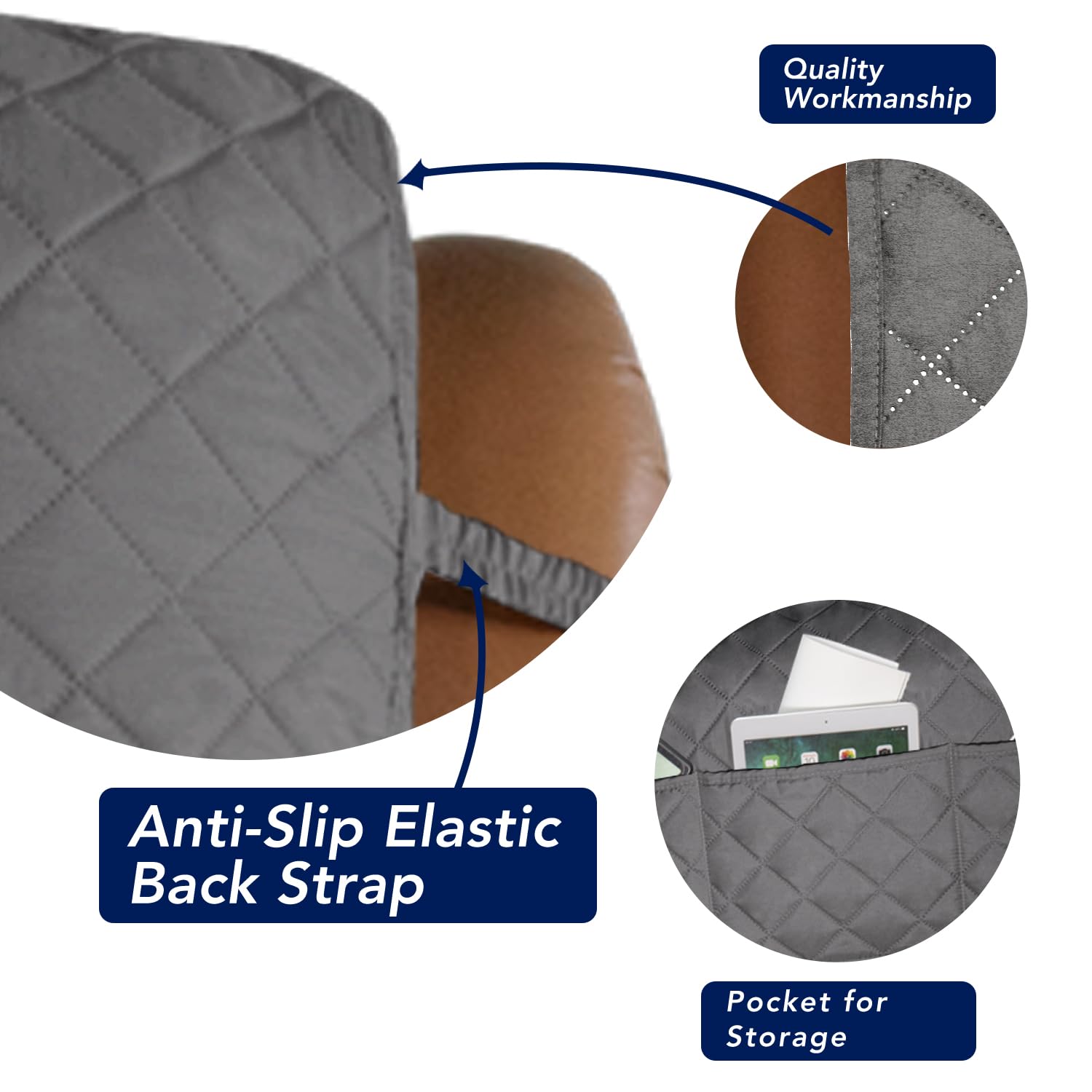 Reversible Recliner Chair Covers Couch Covers for Dogs