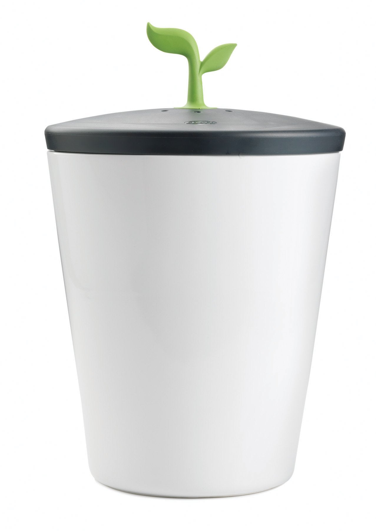 401-420-120 EcoCrock Counter Compost Bin Black and White 3.3 liter 1