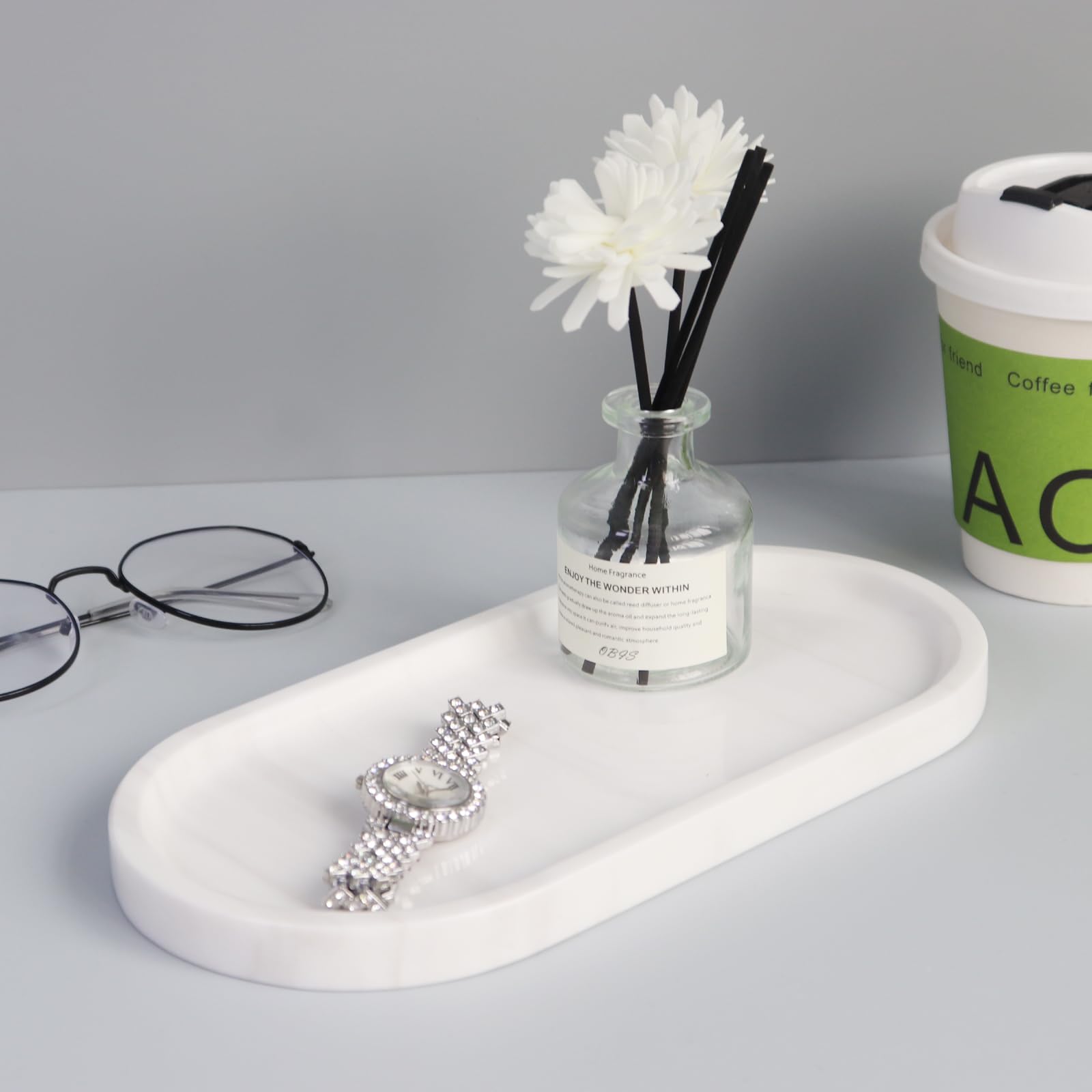 Natural Marble Tray