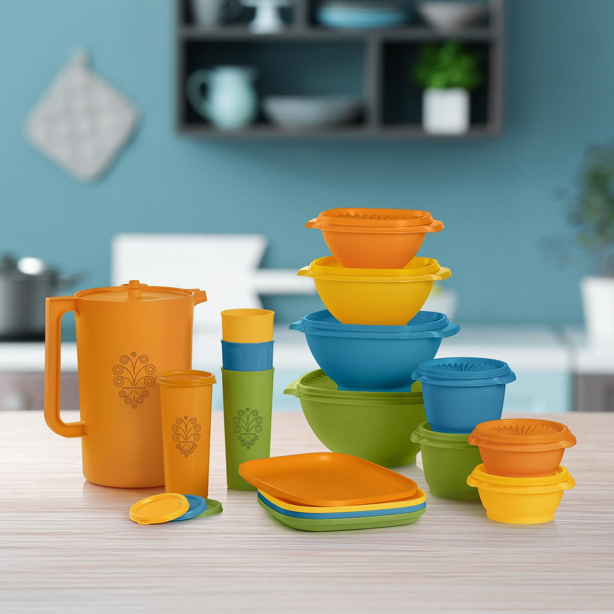 Heritage 30 Piece Get it All Retro Color Collection Set