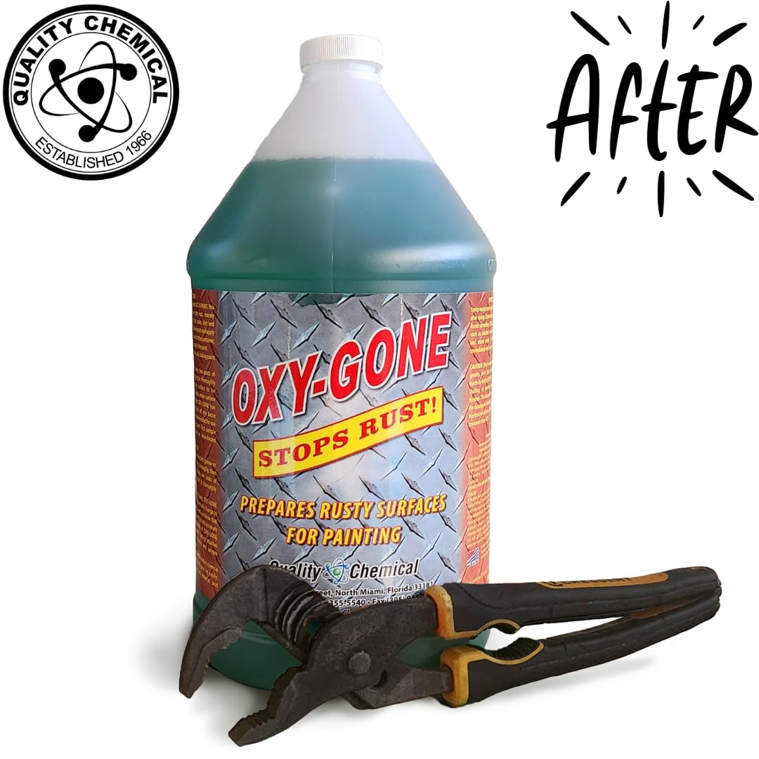 Oxy Gone Rust Remover and Metal Treatment (128 Fl Oz)