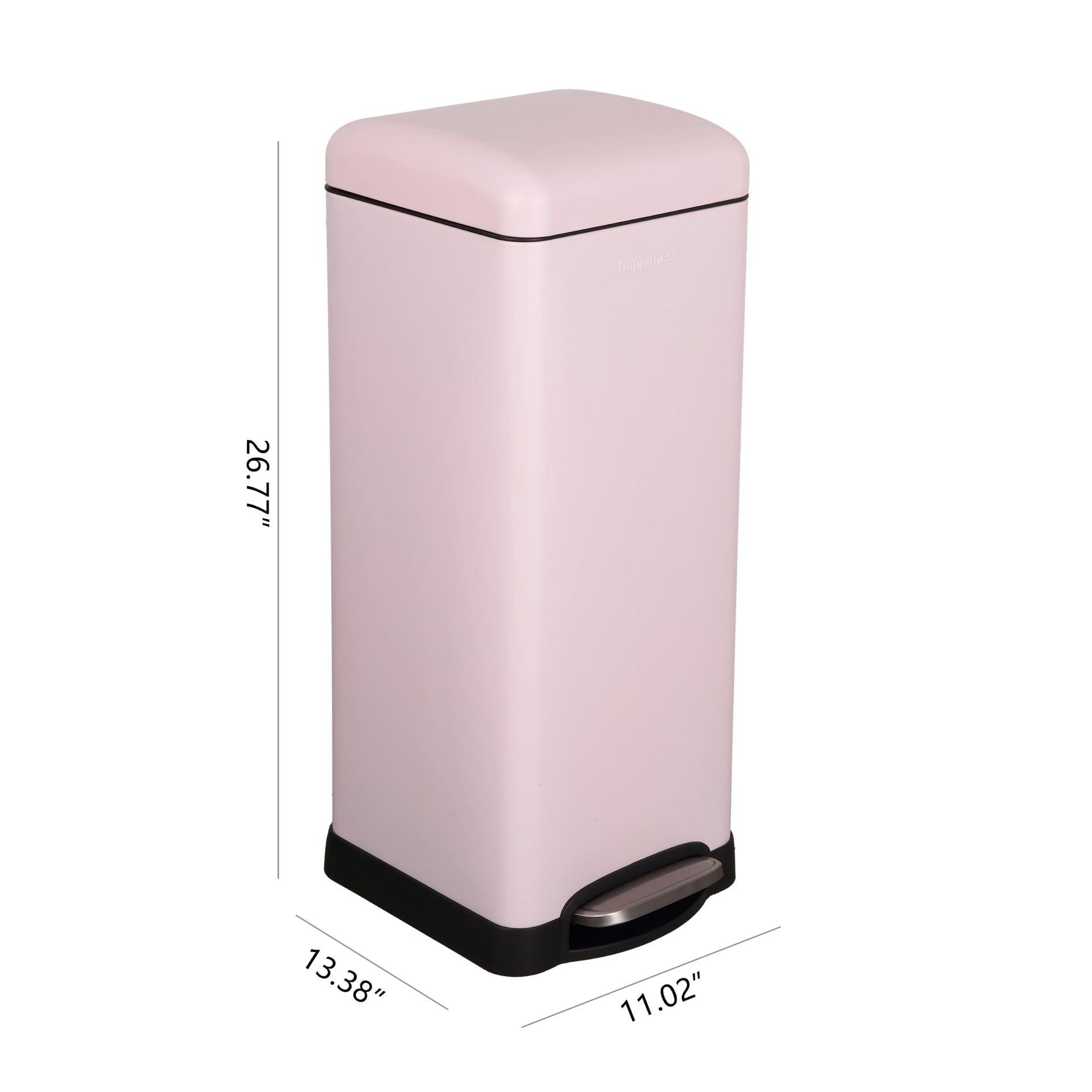 Betty 8 Gal Step Trash Can Soft