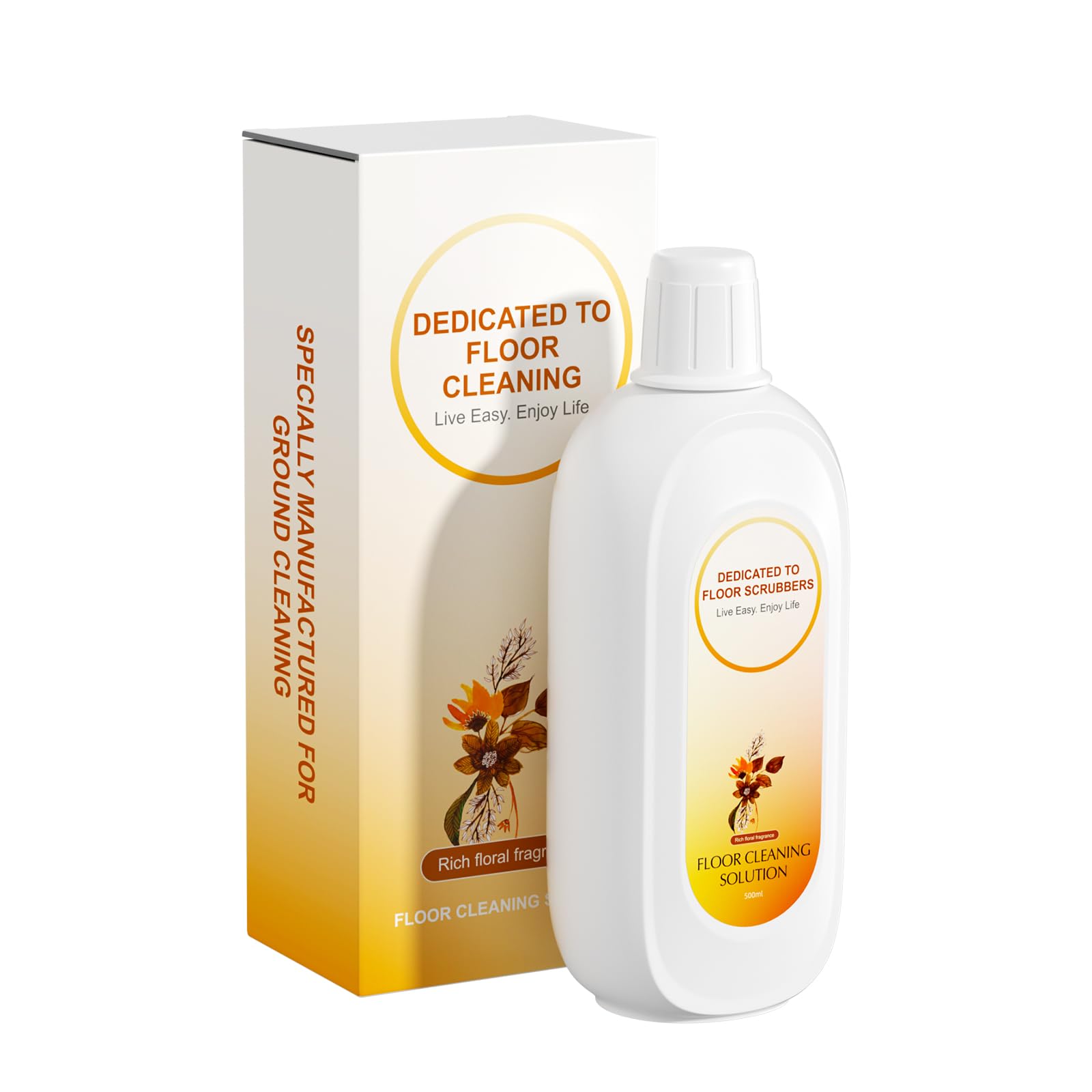 Floral Scent 17.63 oz Floor Cleaning Solution Compatible With Tineco (17.63 Fl Oz)