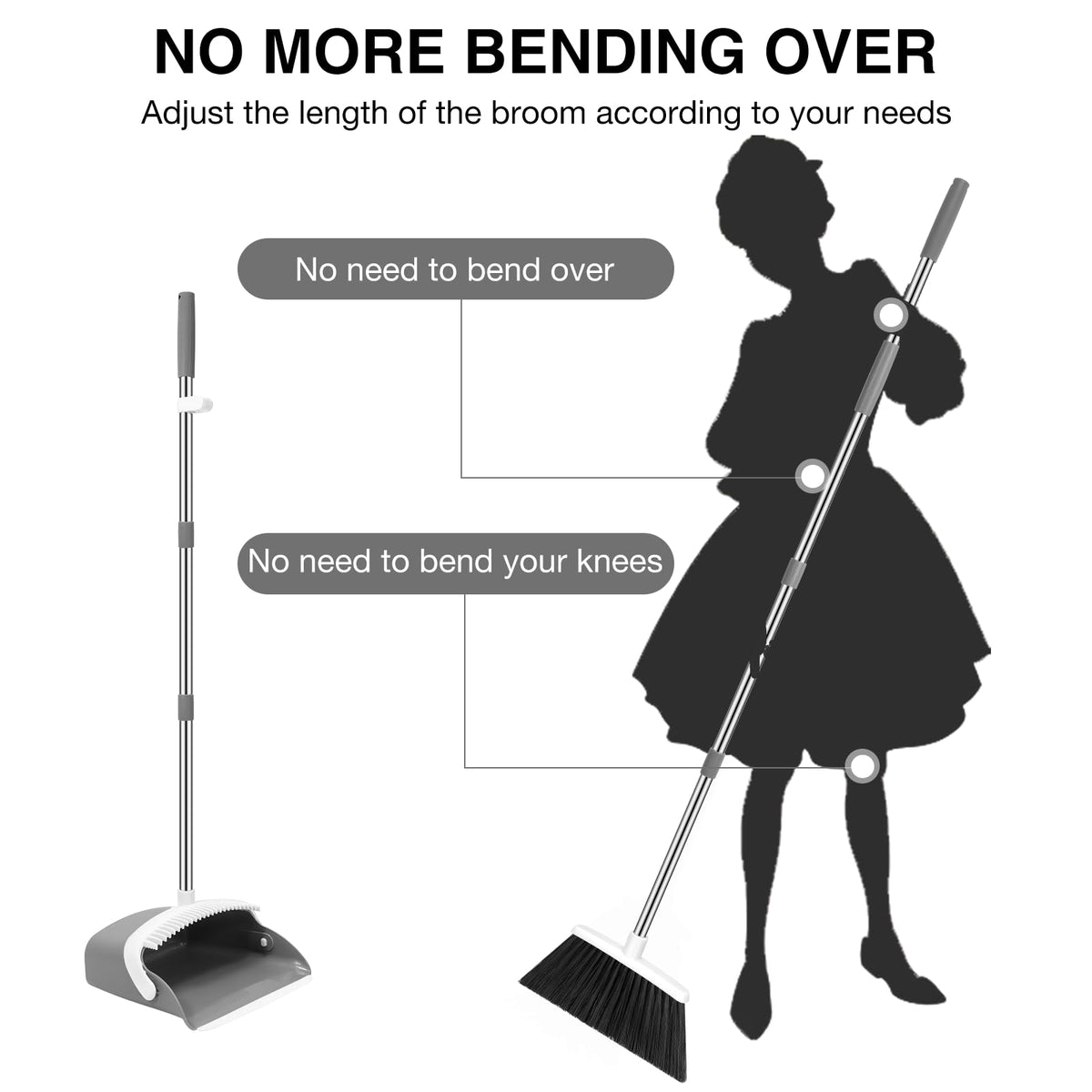 Broom and Dustpan Set (2 Count)
