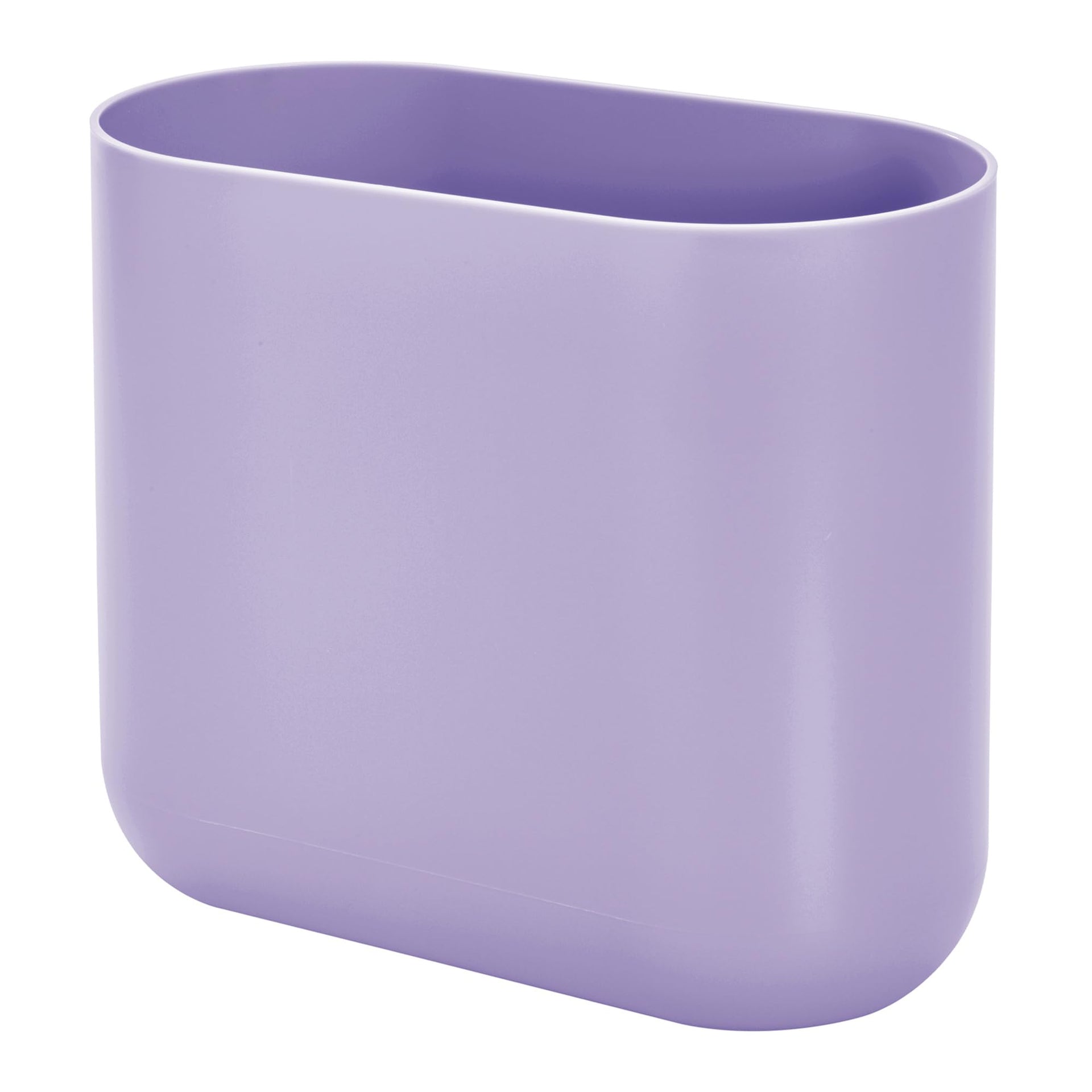 Small Slim Plastic Bathroom Trash Can