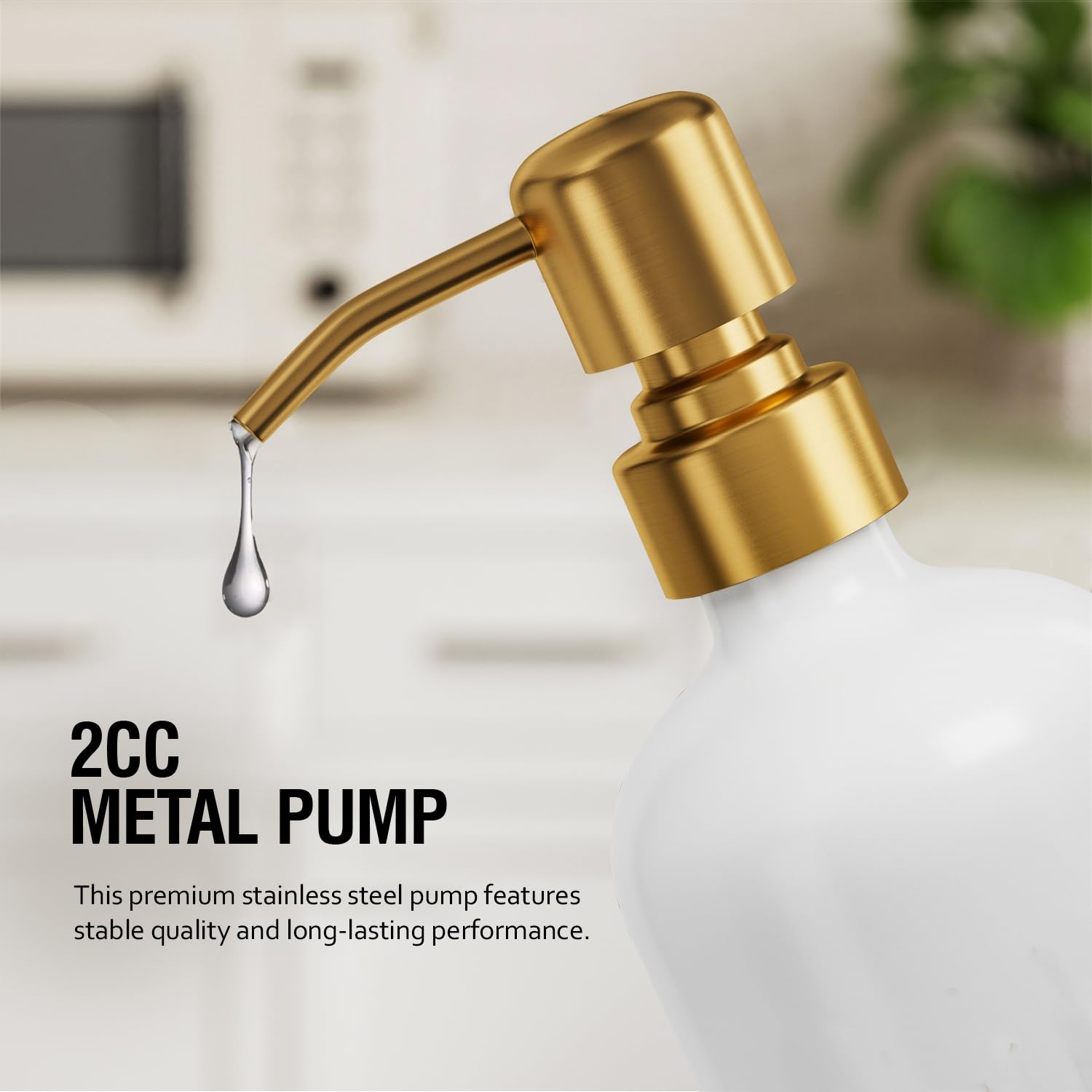 Kitchen Soap Dispenser Set (2 Count)
