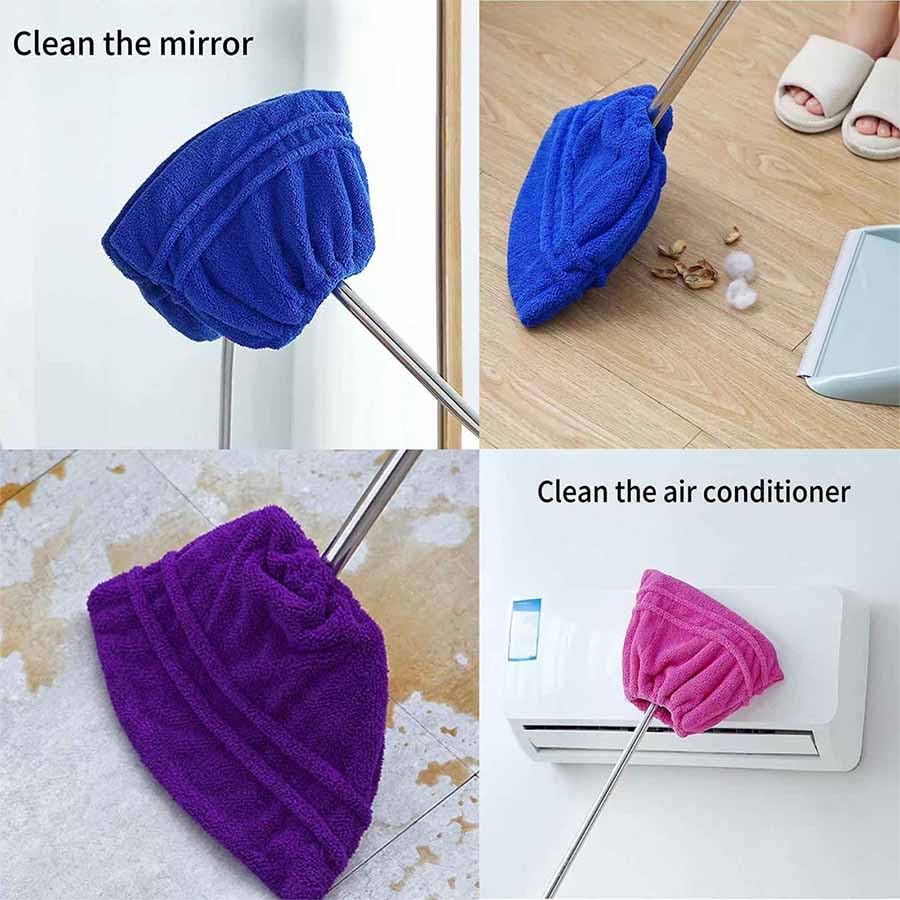 Icexeco Lazy Broom Cover Cloth (4 Count)
