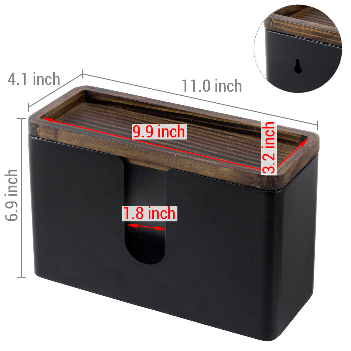 Matte Black Metal Wall Mounted Paper Towel Holder Trifold Z Fold