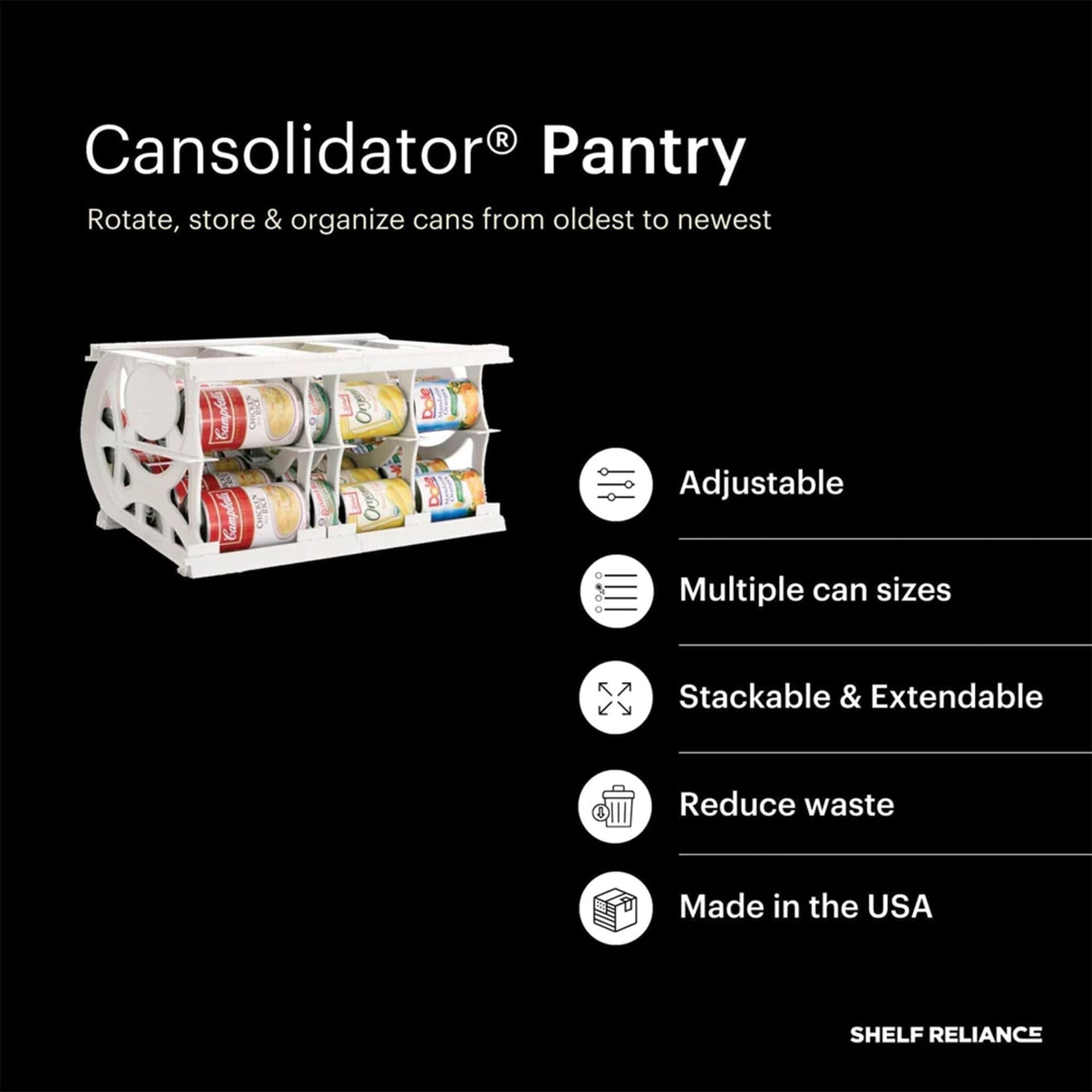 Cansolidator Pantry (2 Count)