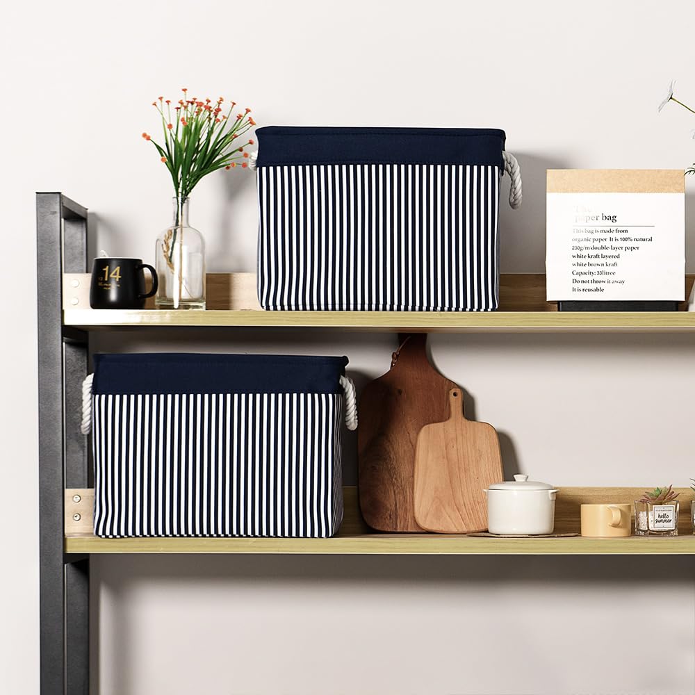 Organization and Storage Basket for Shelves (2 Count)