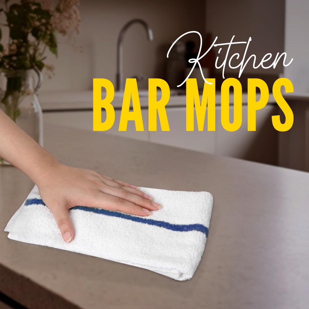 Terry Bar Mop Towels (12 Count)