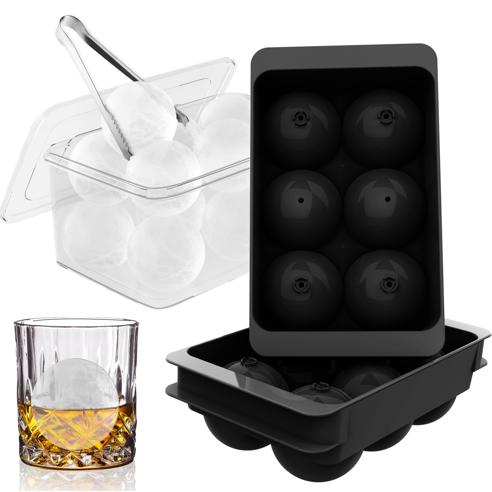 1.9 Inch Large Ice Cube Molds (13.92 Ounce)