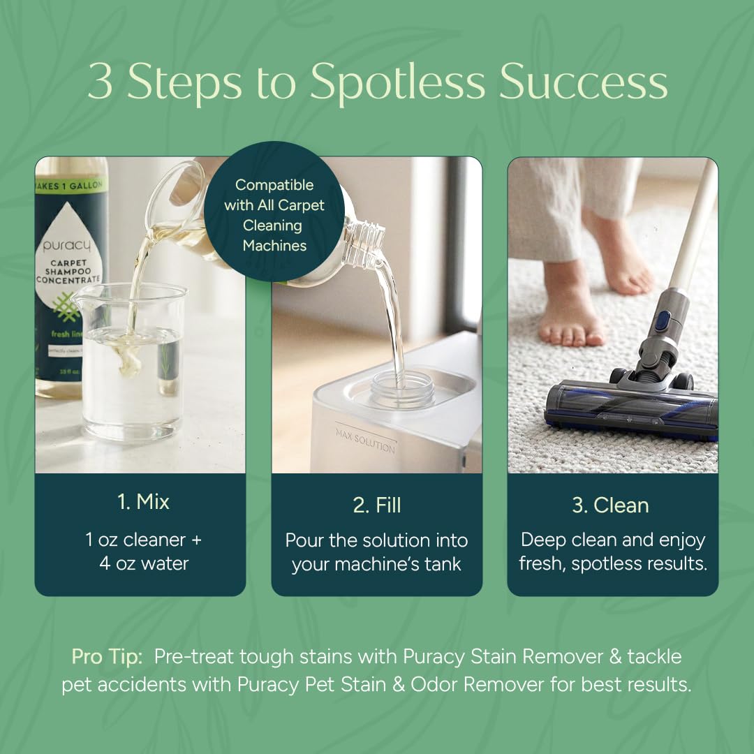 Carpet Cleaner Solution (25 Fl Oz)