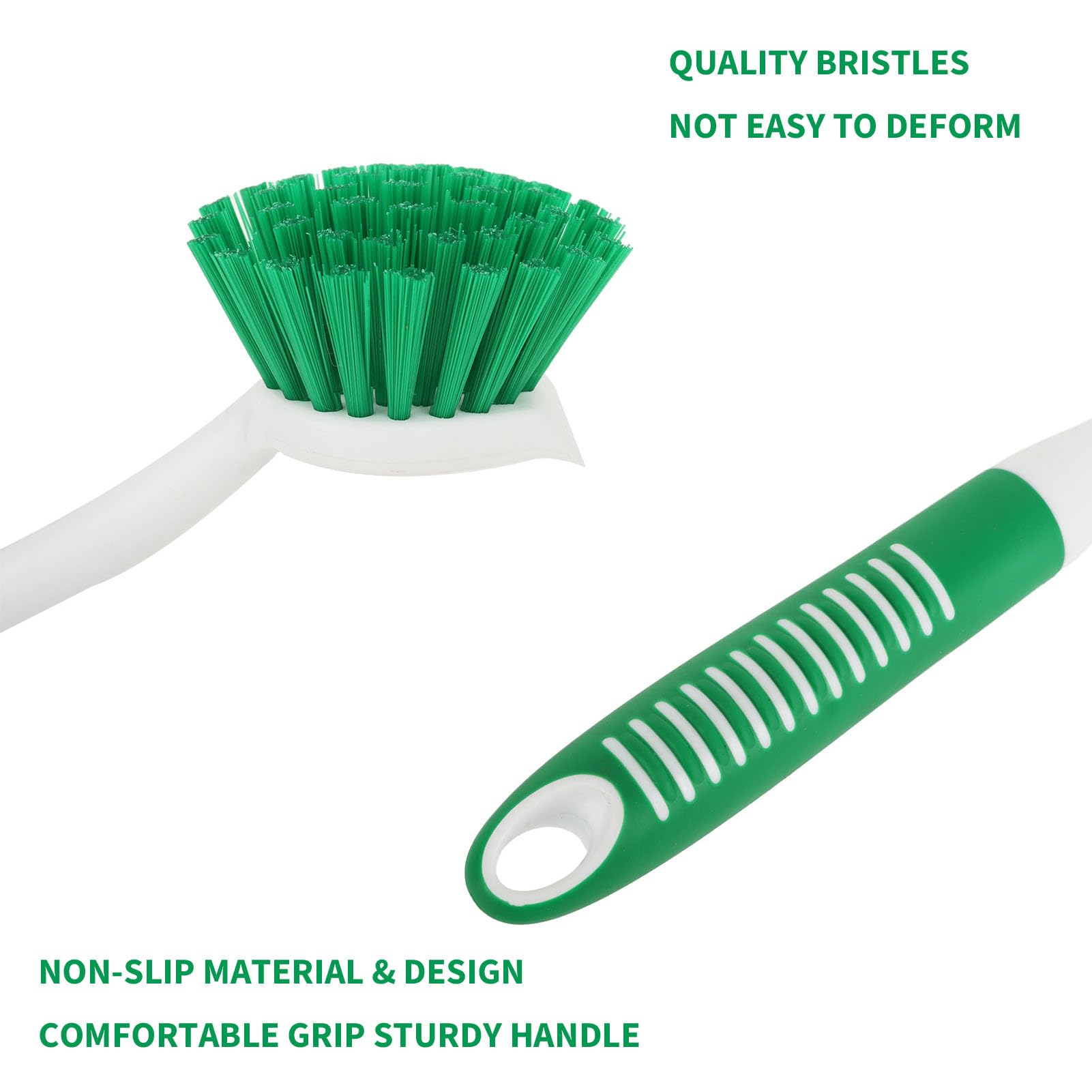 Dish Brush with Handle (2 Count)