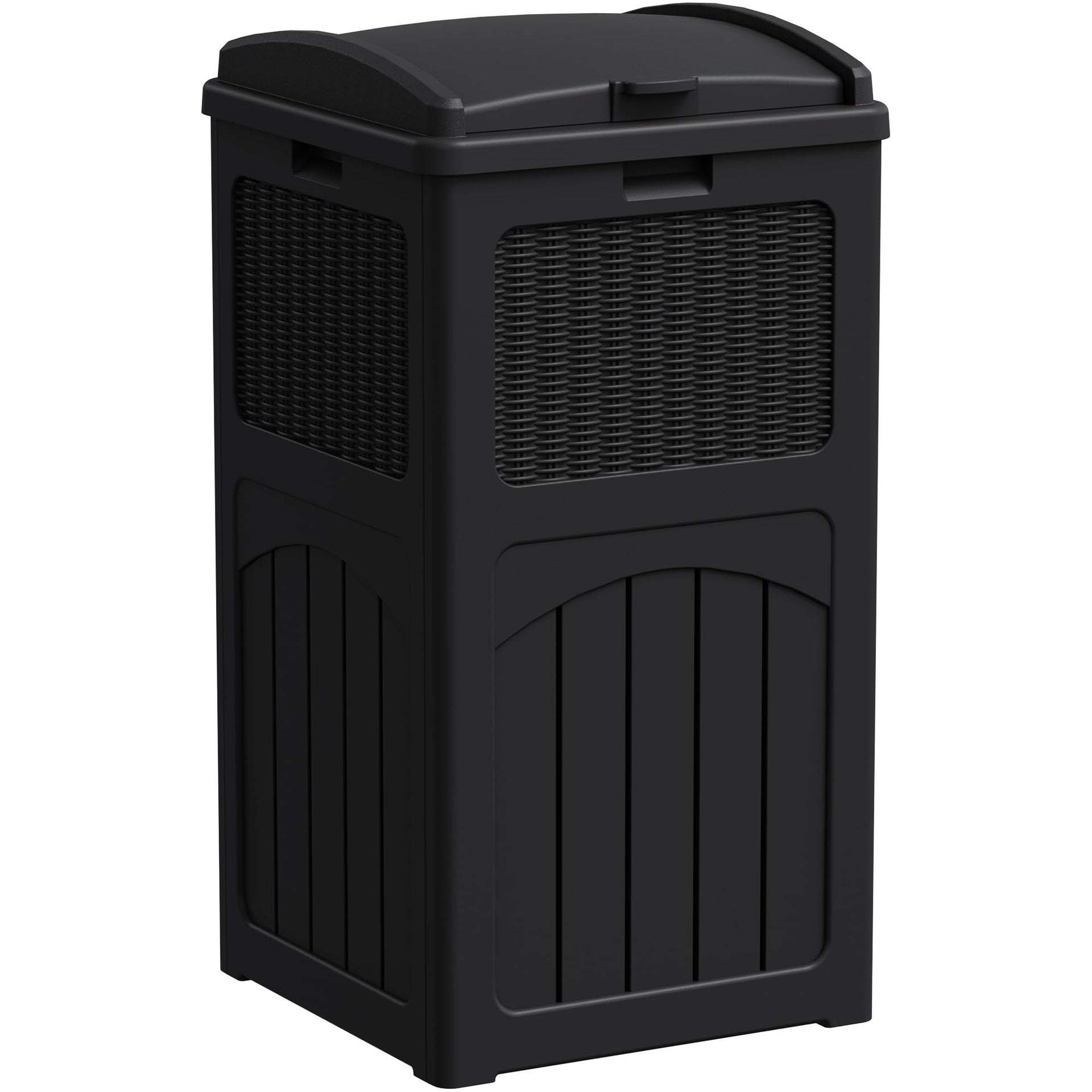 33 Gallon Outdoor Trash Can with Lid