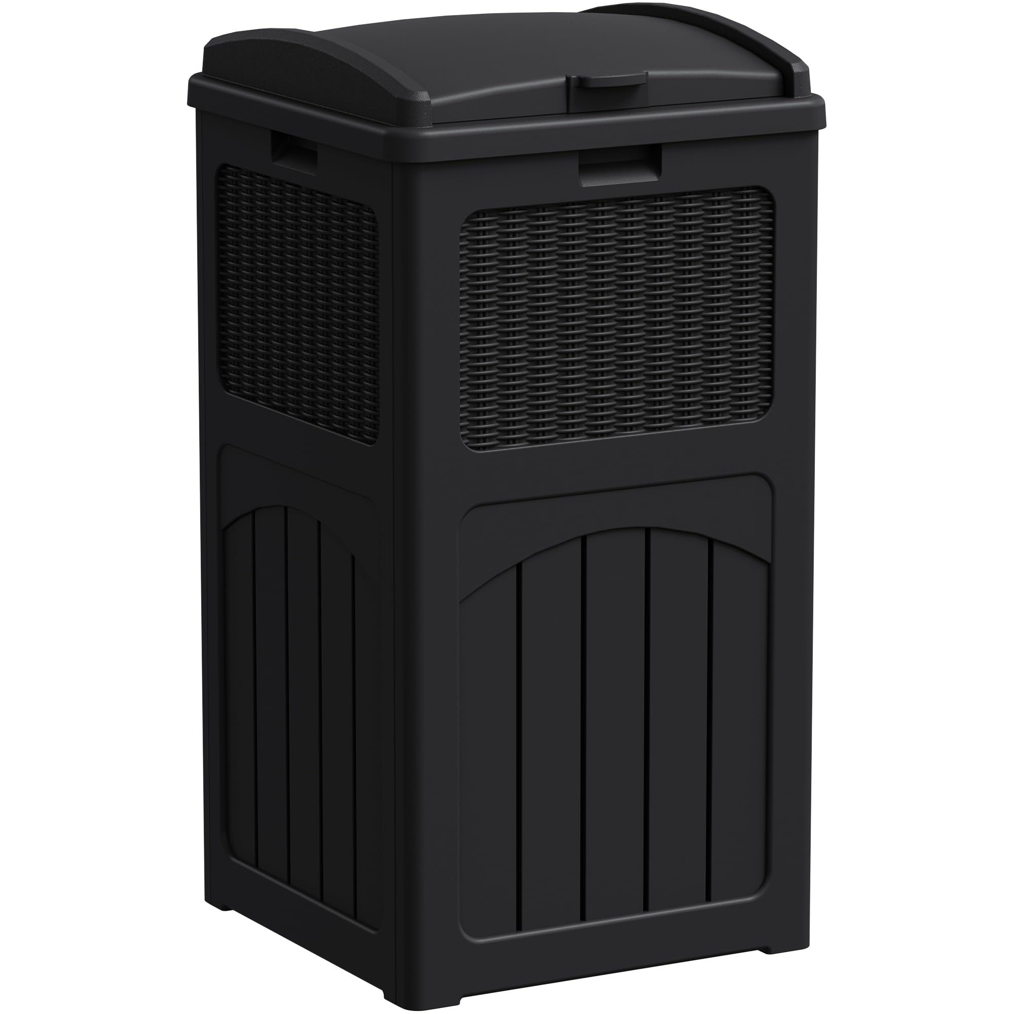 33 Gallon Outdoor Trash Can with Lid