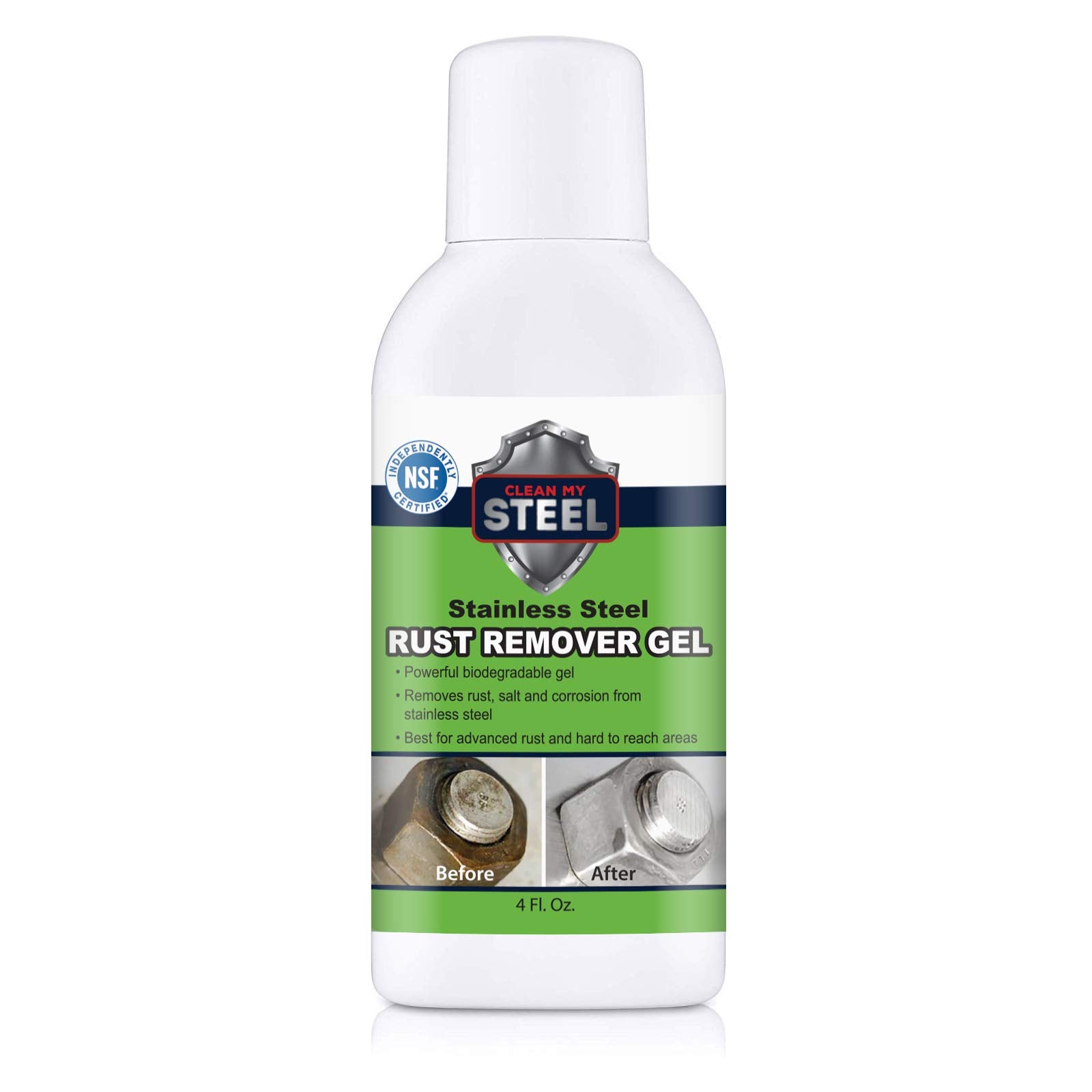 Stainless Steel Rust Remover Gel (4 Fl Oz)