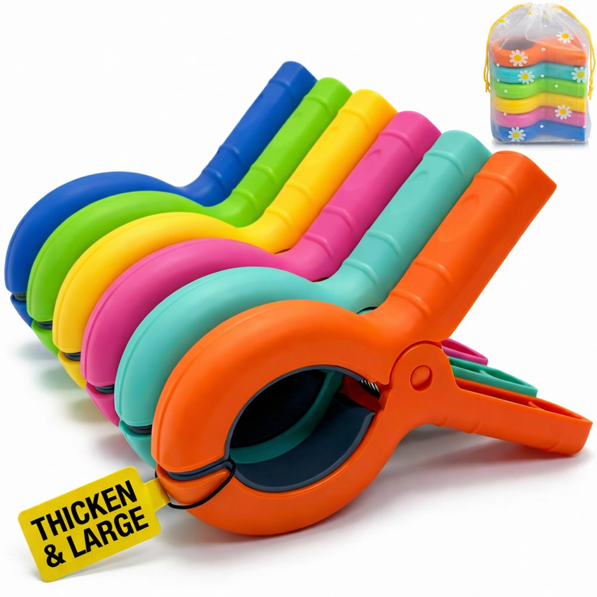 Large Beach Towel Clips for Beach Chairs