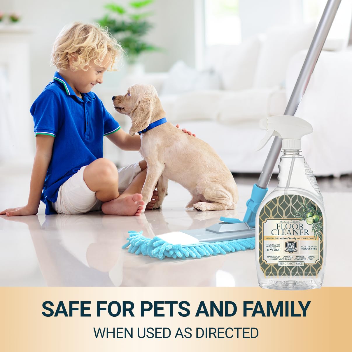 Bergamot Sage Floor Cleaner (32 Fl Oz)