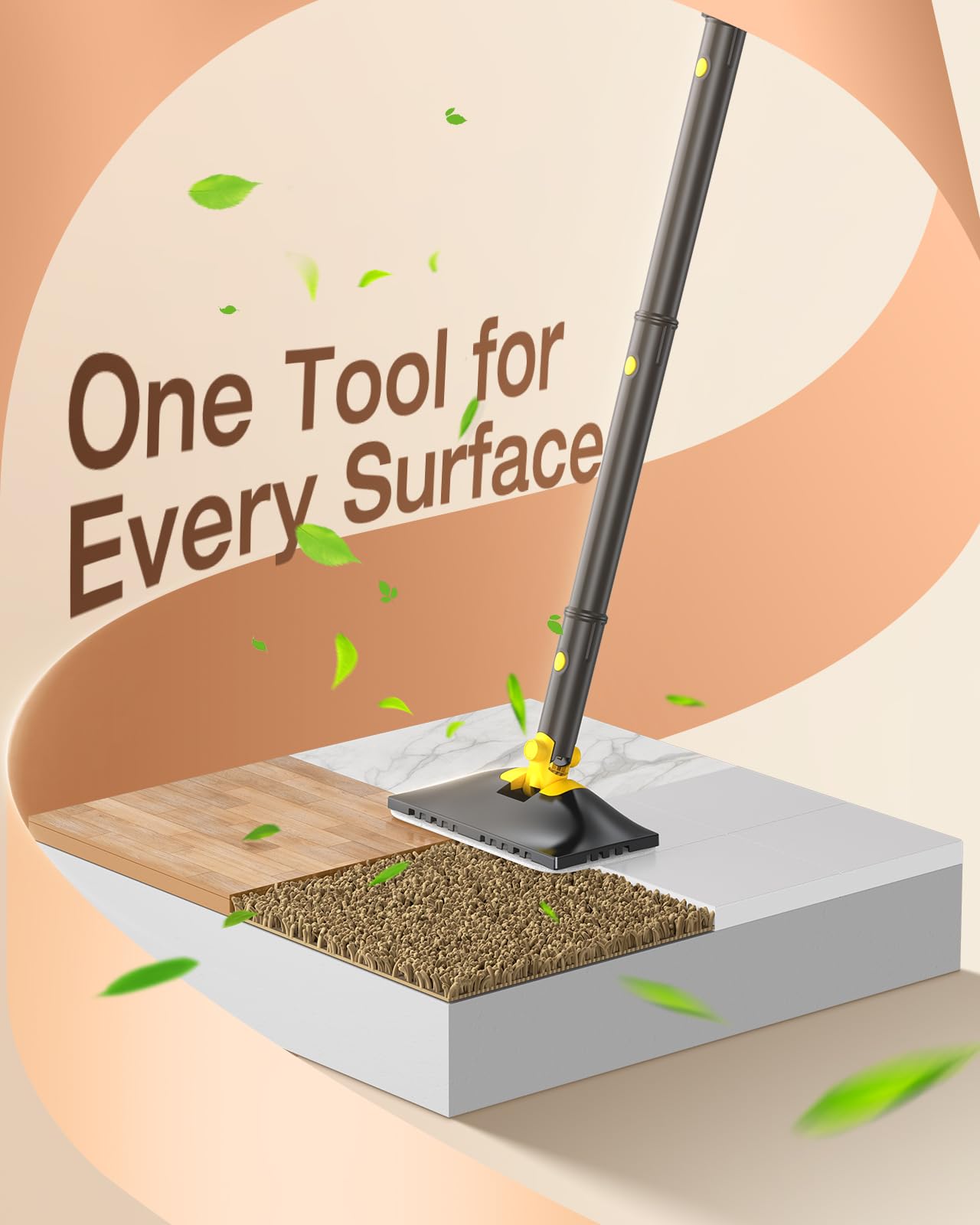 10-in-1 Steam Mop, Detachable Handheld Steam Cleaner for Multi-Surface