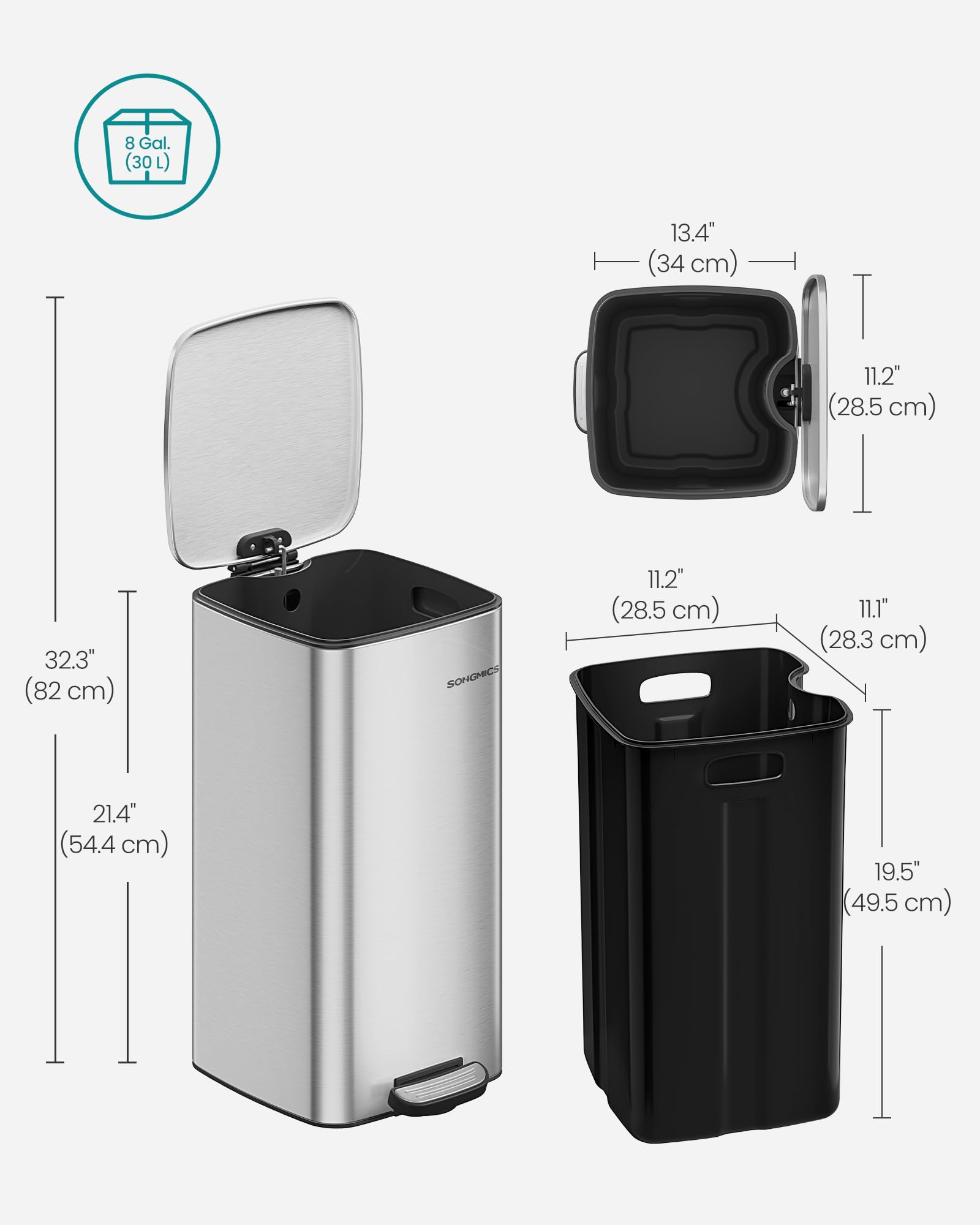 Kitchen Trash Can