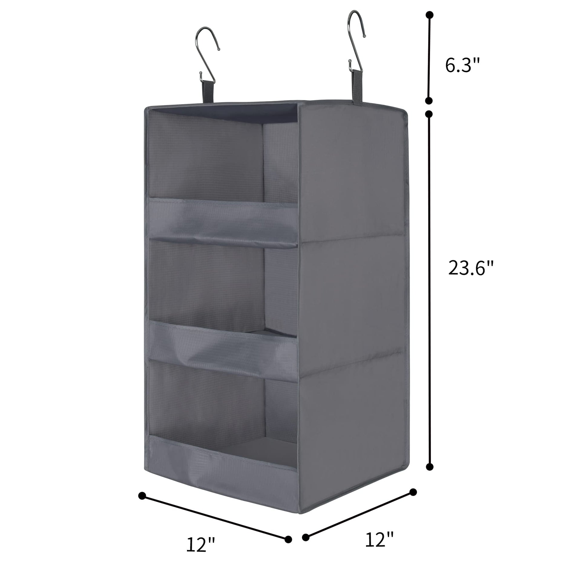 3 Shelf Hanging Closet Organizer (2 Count)