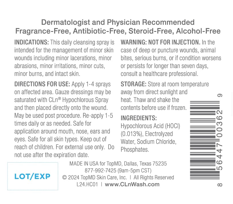 Hypochlorous Spray (3 Fl Oz)