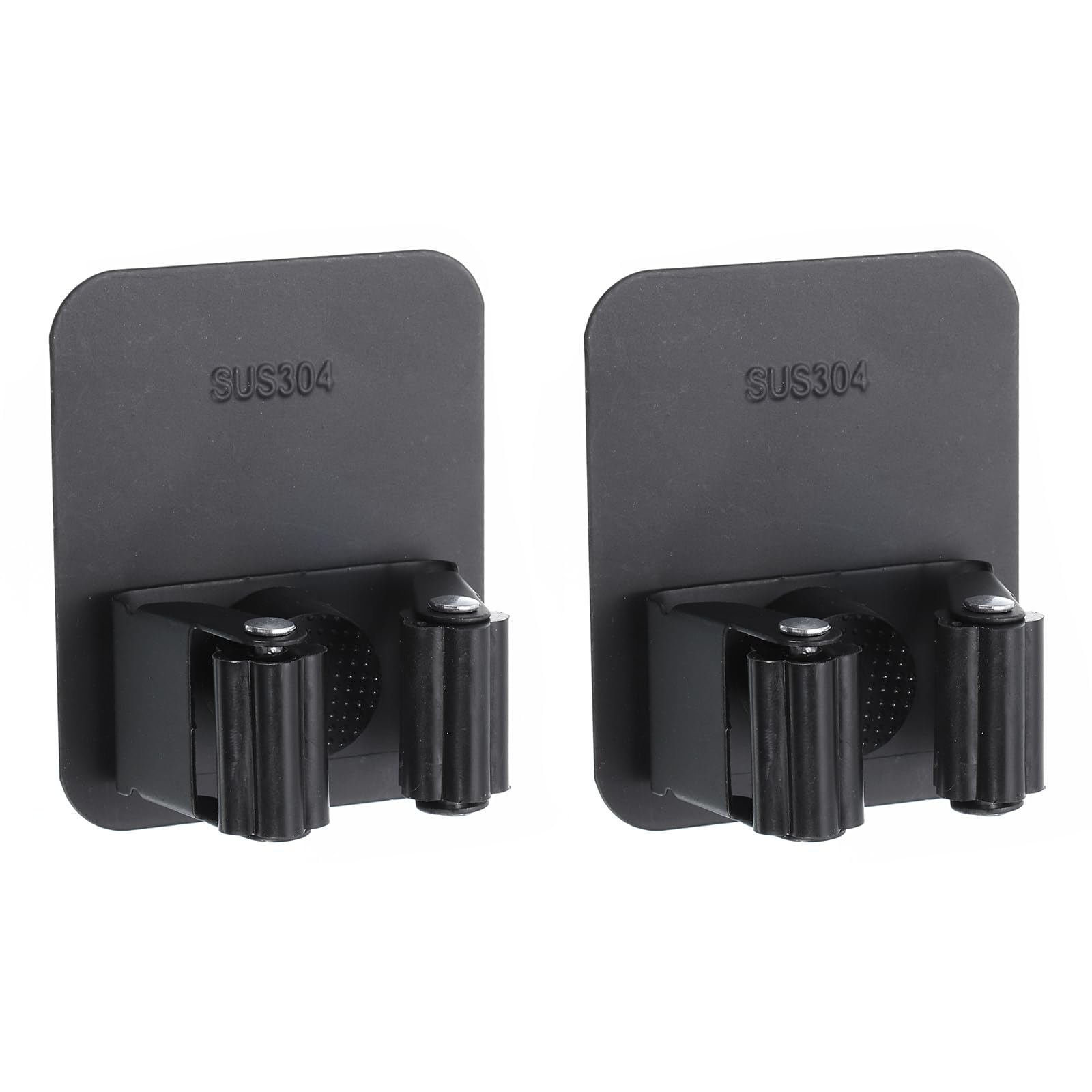 2pcs Mop Broom Holder Wall Mount