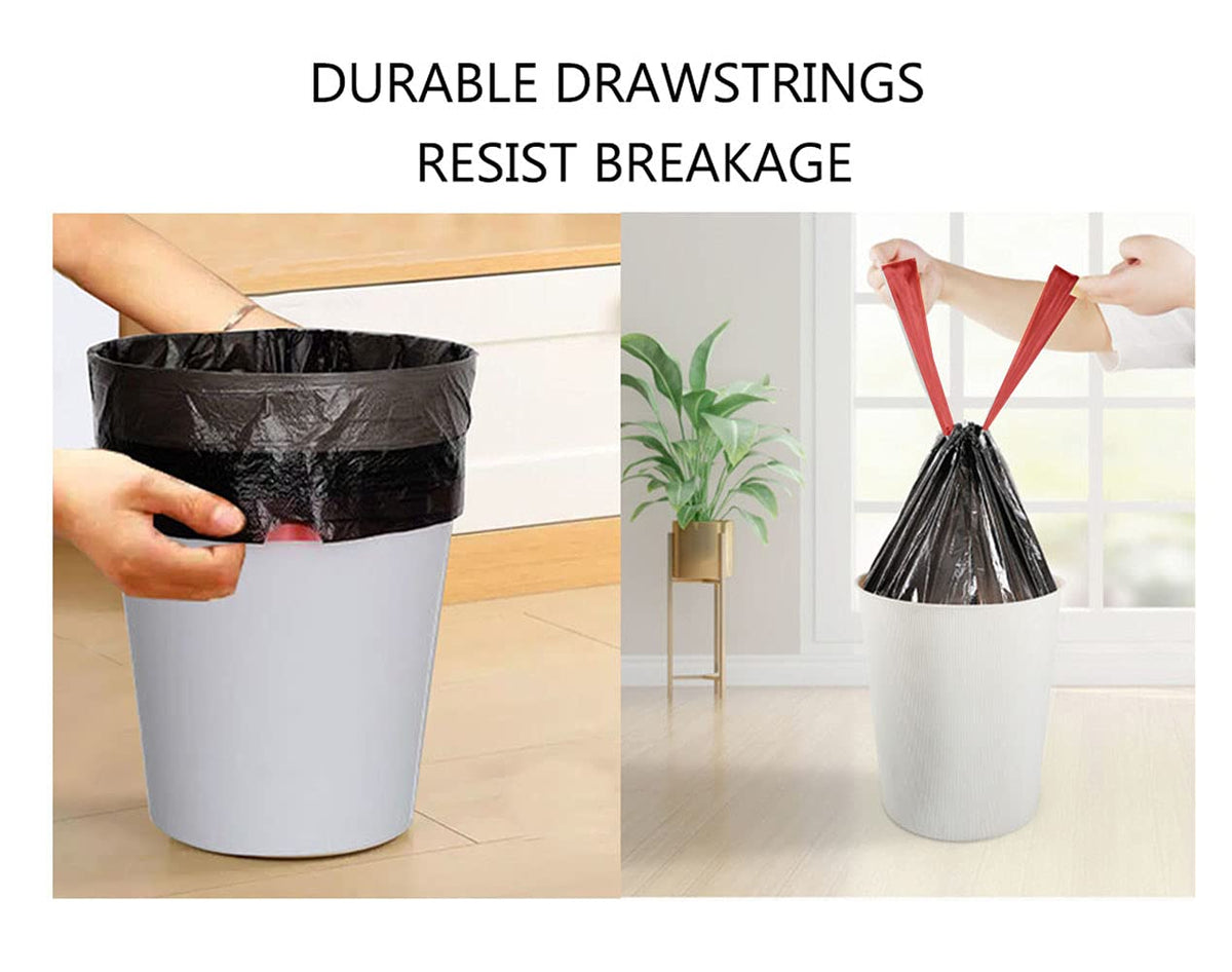 1.6 Gallon Black Trash Bag (120 Count)